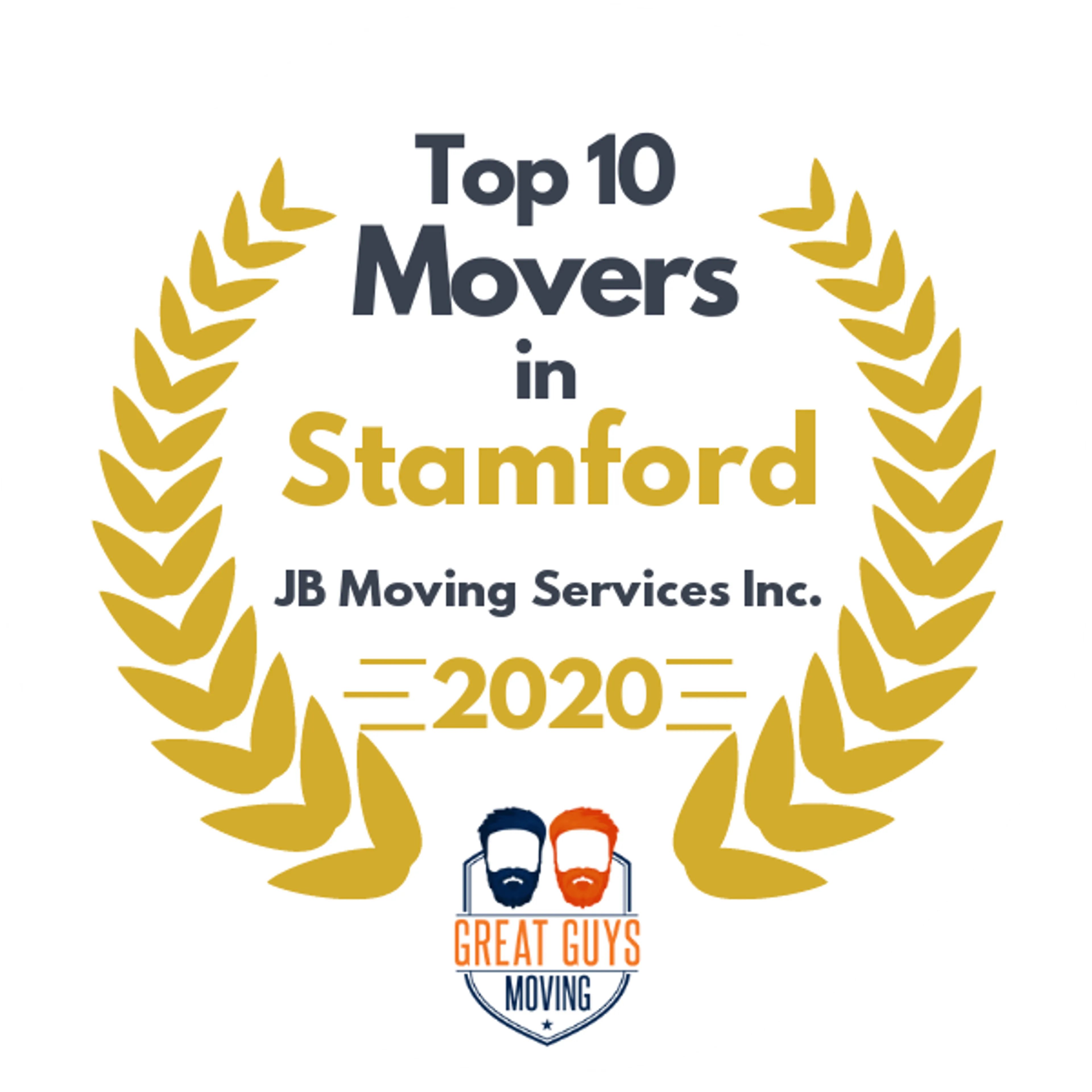 Top 10 Movers in Bridgeport, CT 2020 award
