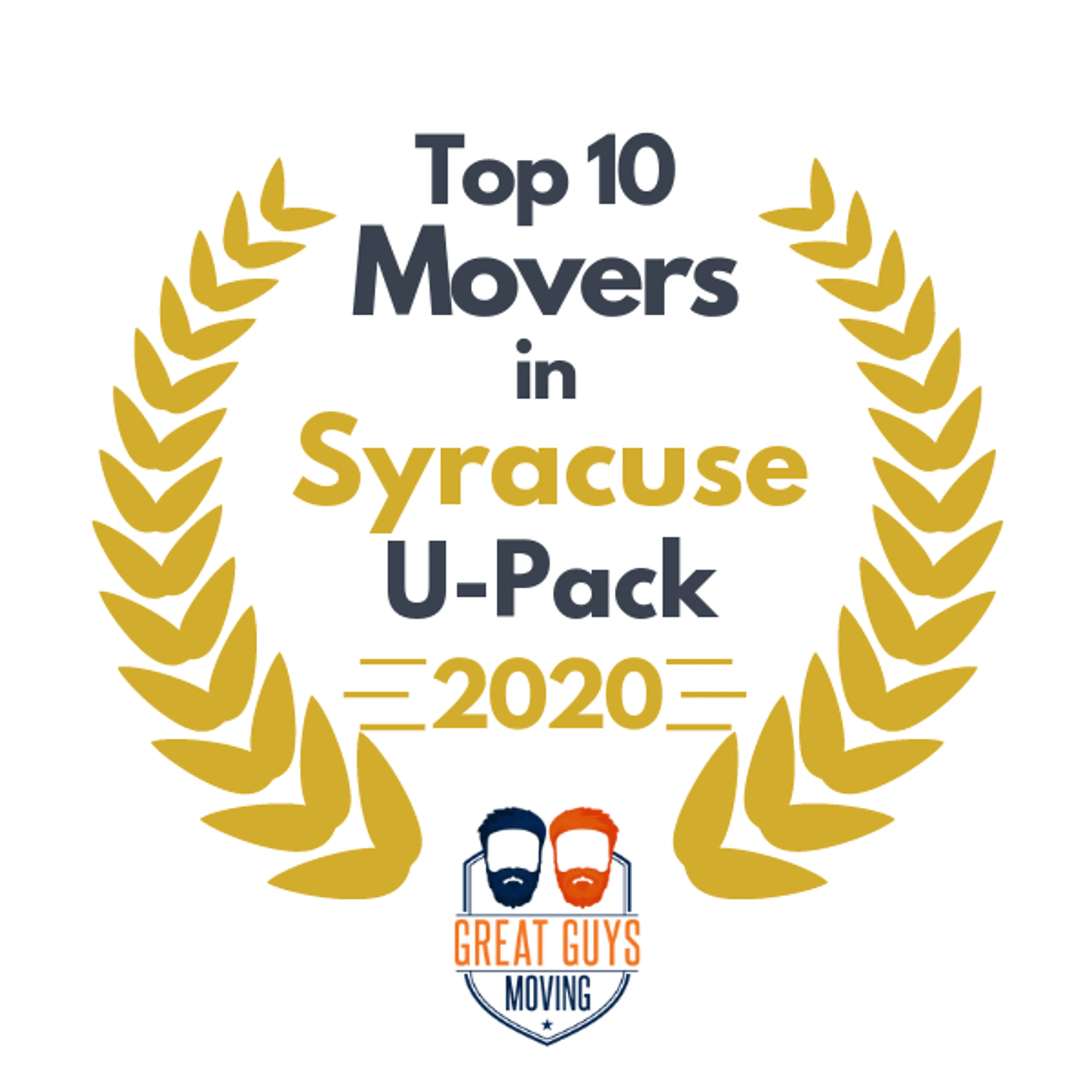 Top 10 Movers in Syracuse, NY 2020 award