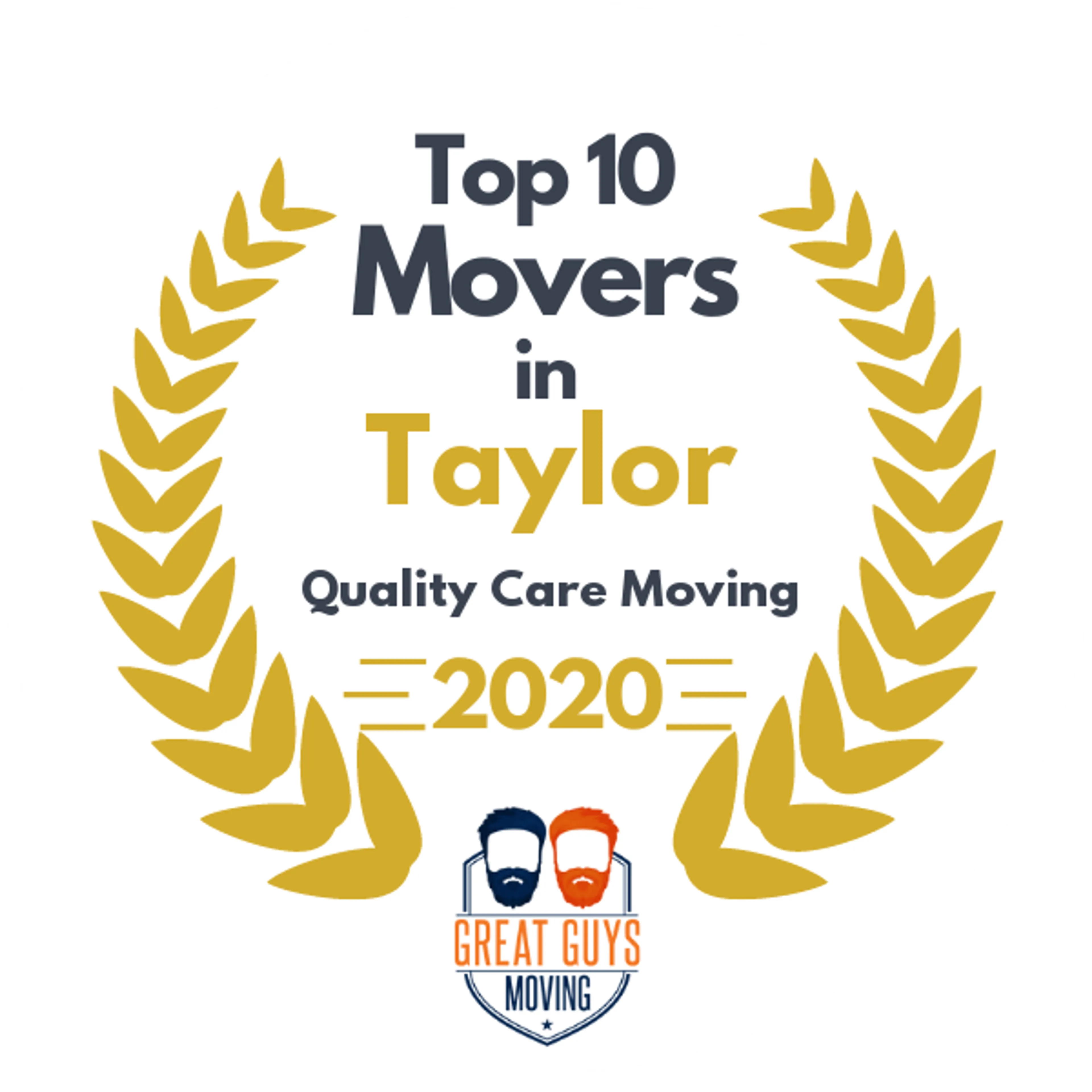 Top 10 Movers in Dearborn, MI 2020 award