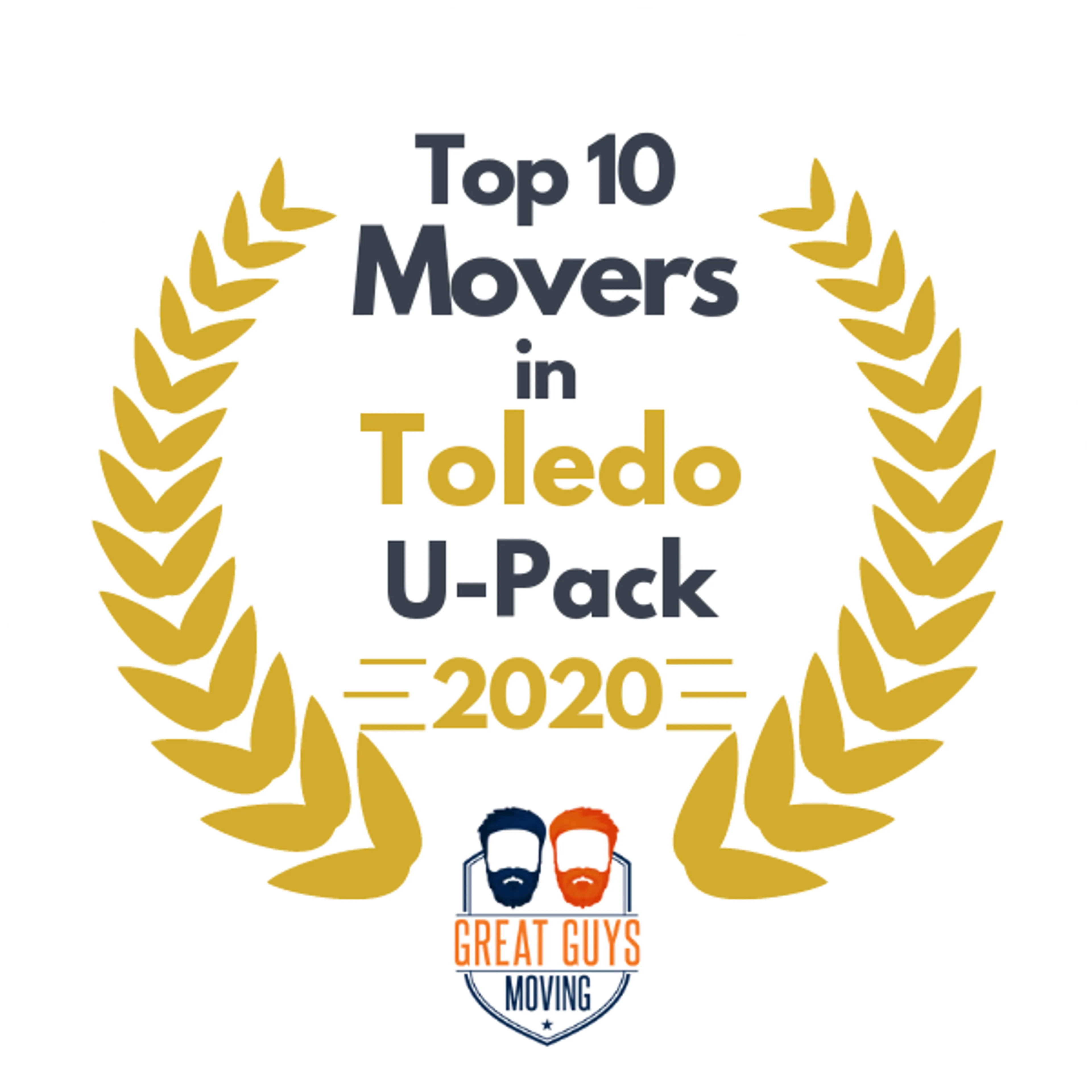 Top 10 Movers in Toledo, OH 2020 award