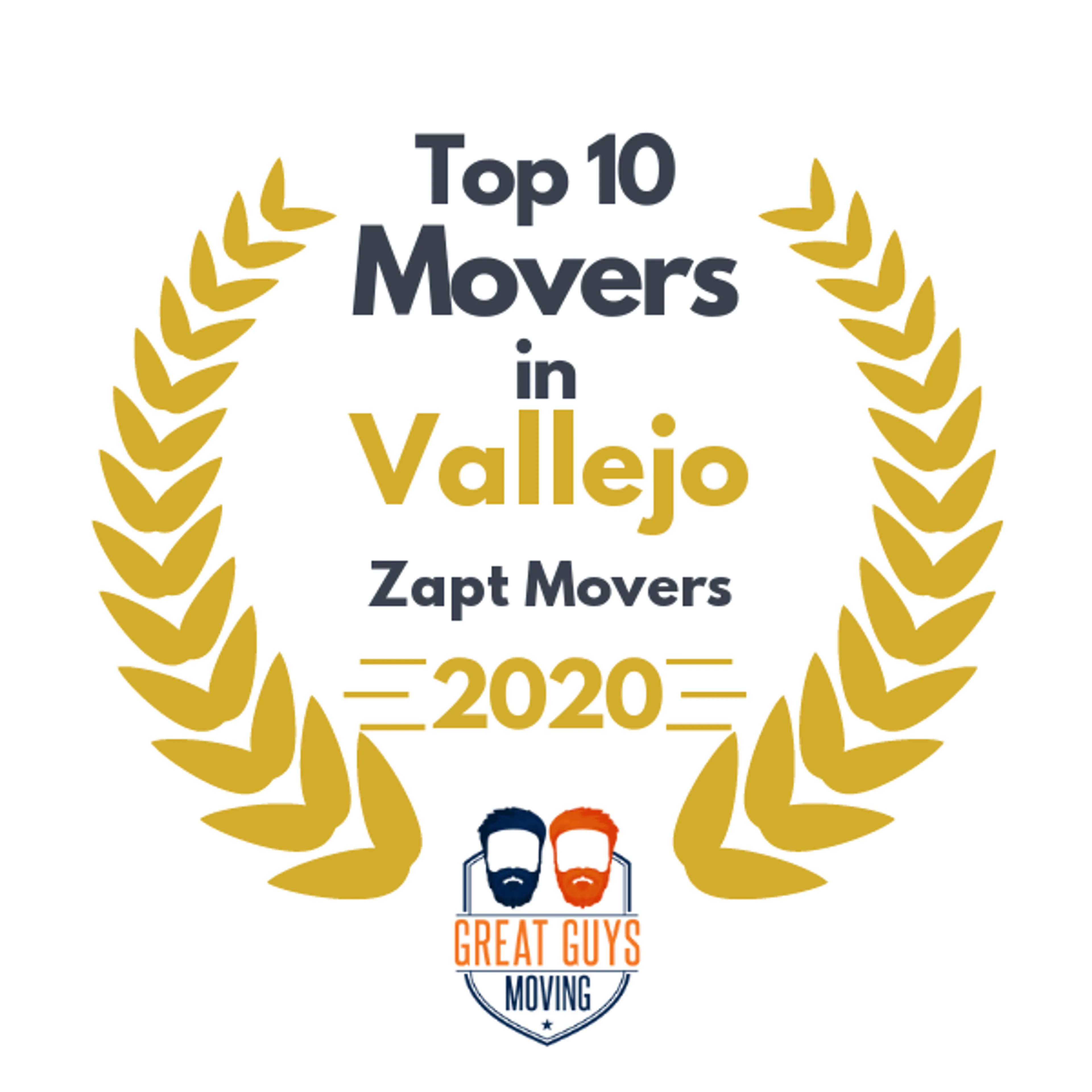 Top 10 Movers in Oakland, CA 2020 award