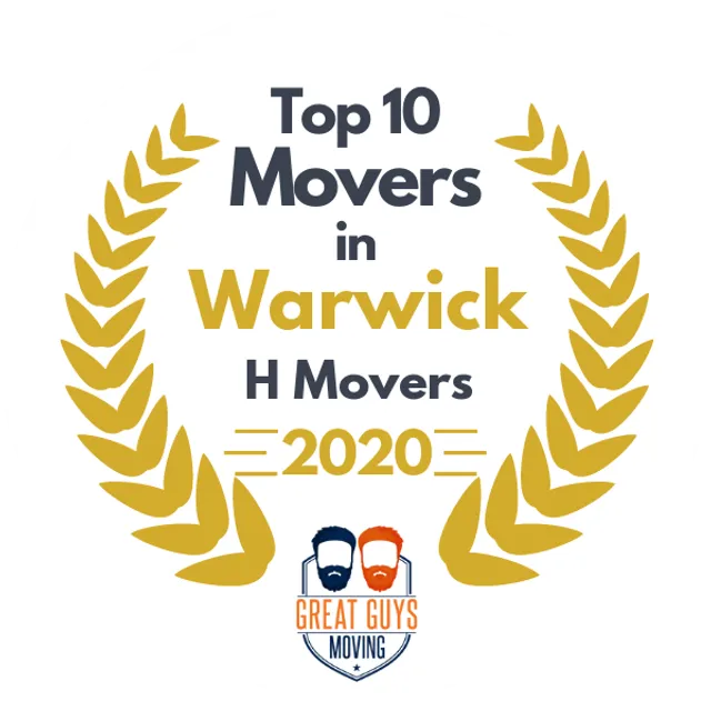 Top 10 Movers in Providence, RI 2020 award