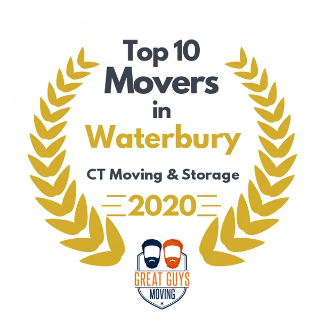 Top 10 Movers in Hartford, CT 2020 award