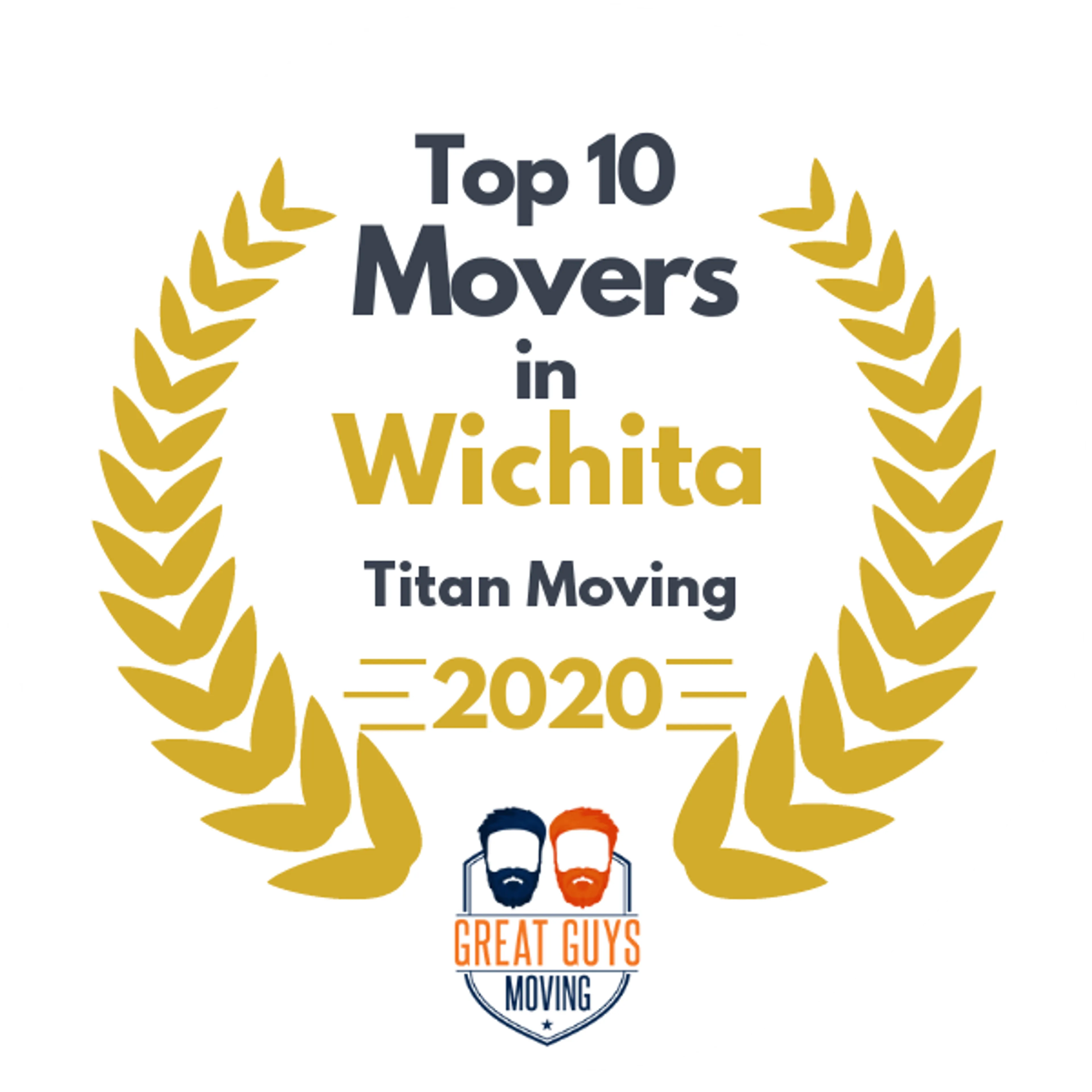 Top 10 Movers in Wichita, KS 2020 award