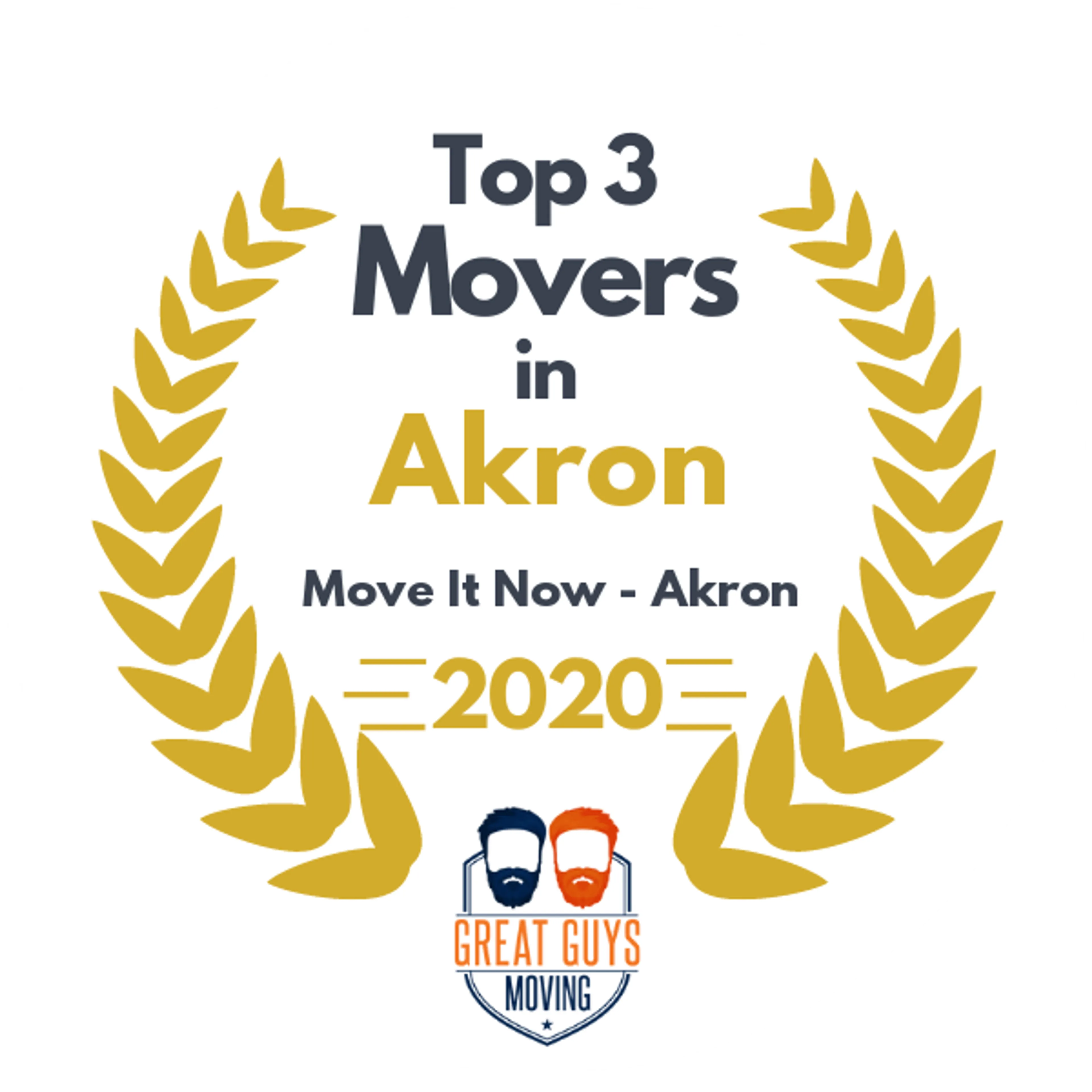 Top 3 Movers in Akron, OH 2020 award