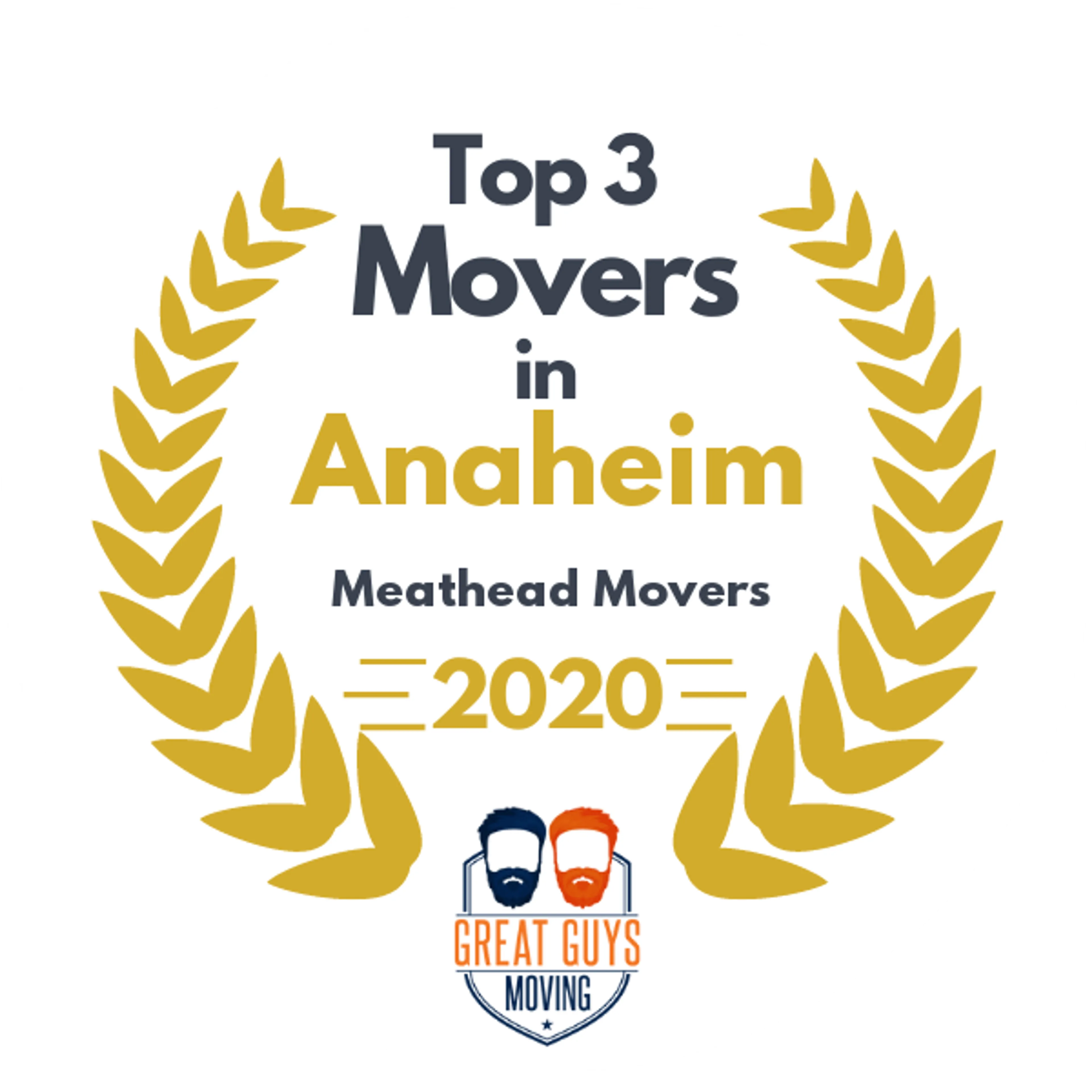 Top 3 Movers in Long Beach, CA 2020 award