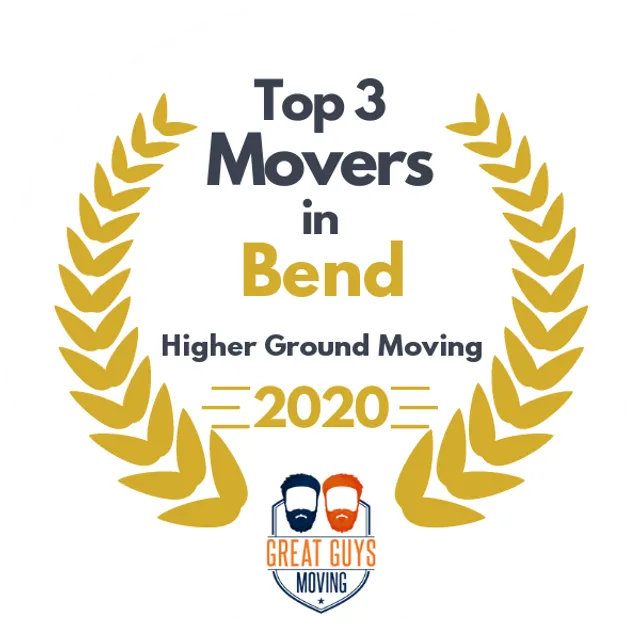 Top 3 Movers in Salem, OR 2020 award