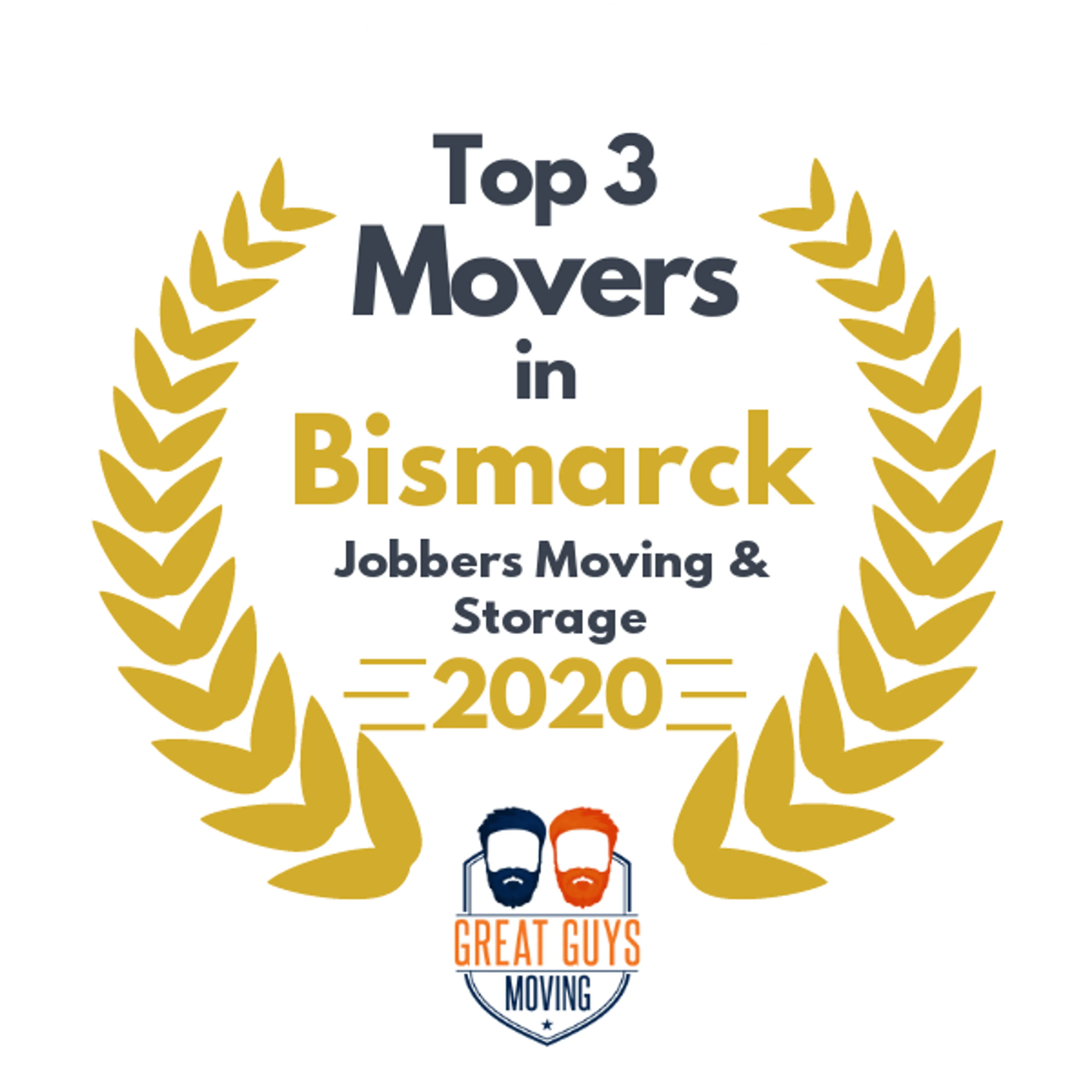 Top 3 Movers in Bismarck, ND 2020 award