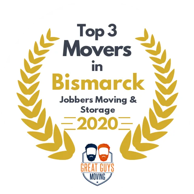 Top 3 Movers in Bismarck, ND 2020 award