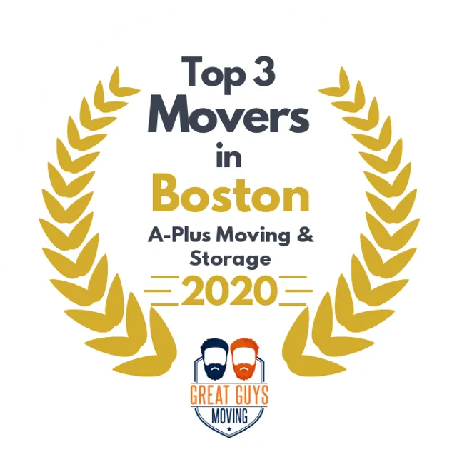 Top 3 Movers in Boston, MA 2020 award