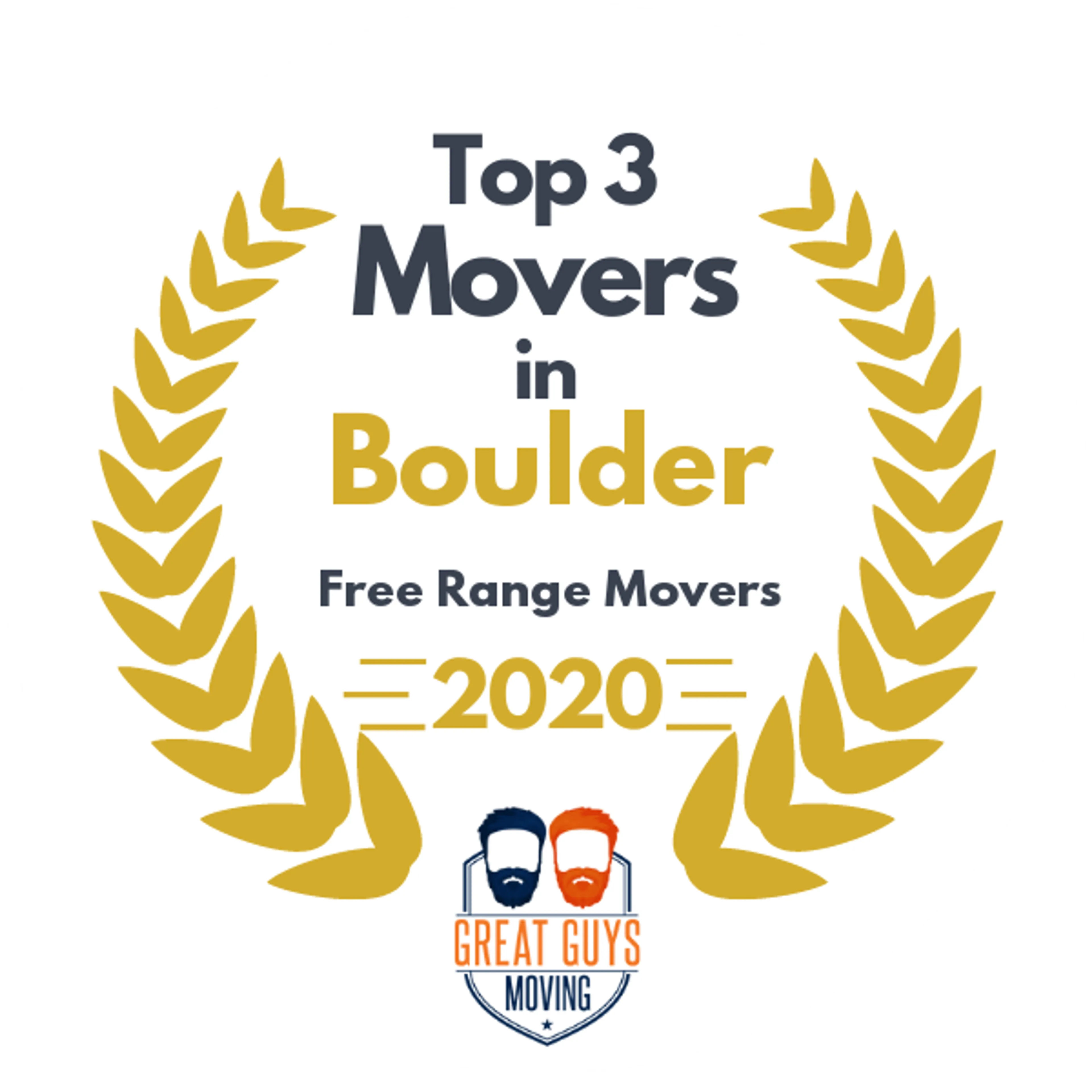 Top 3 Movers in Thornton, CO 2020 award