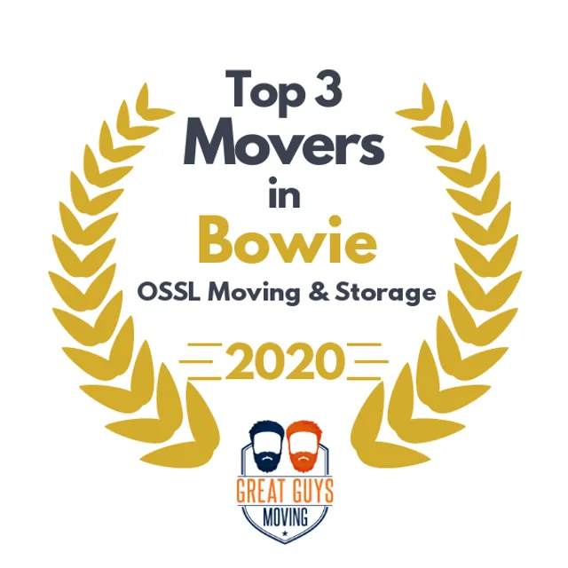 Top 3 Movers in Baltimore, MD 2020 award