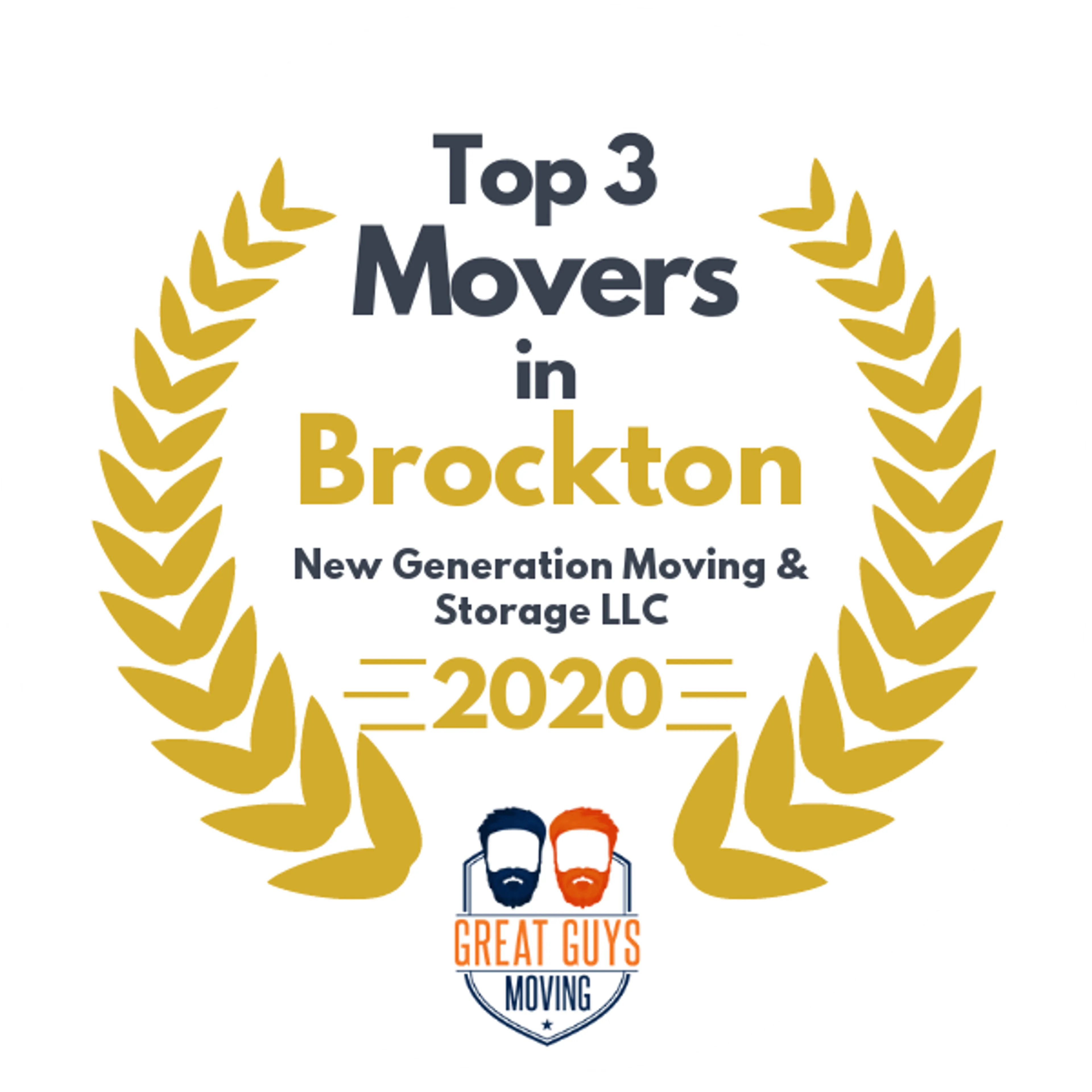 Top 3 Movers in Worcester, MA 2020 award