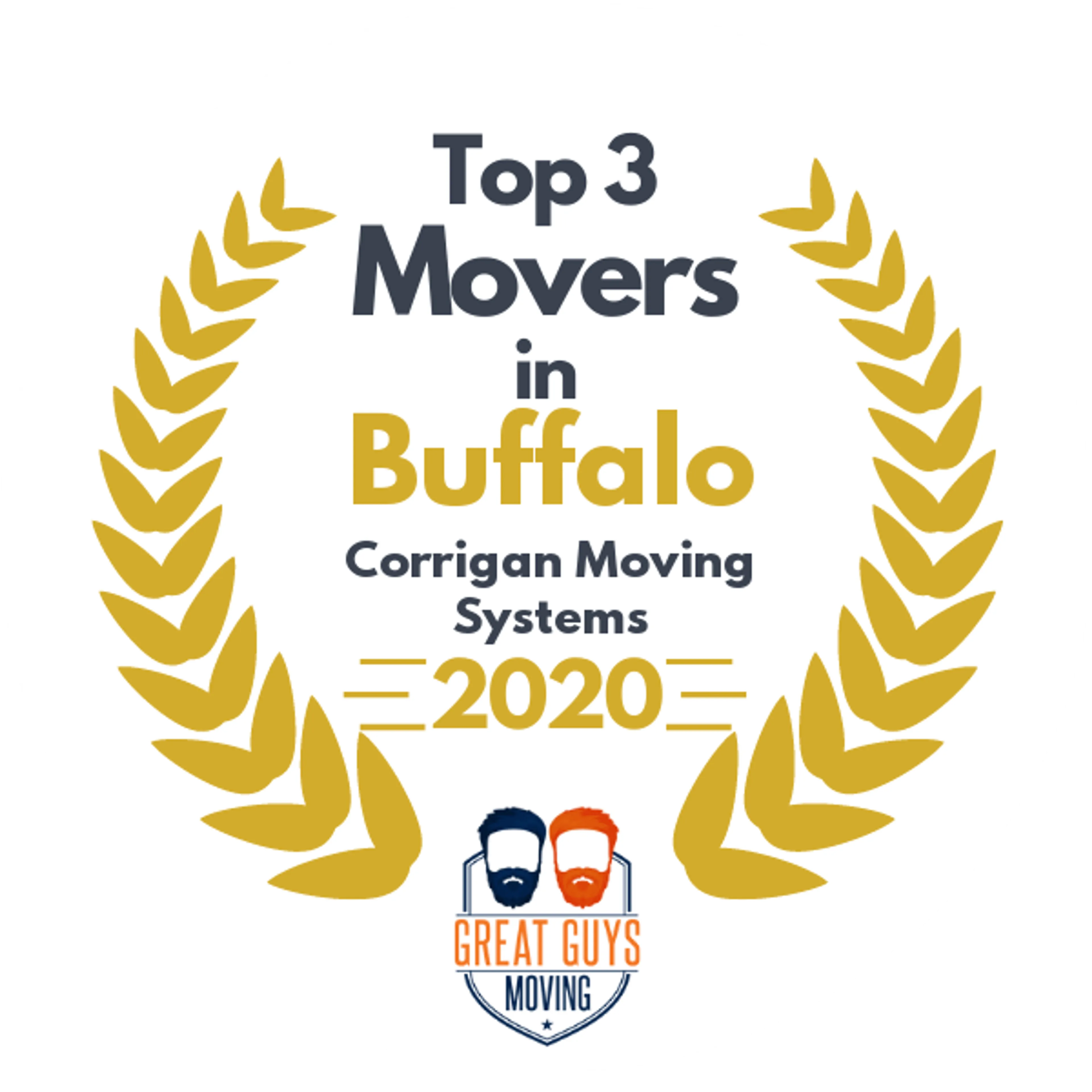 Top 3 Movers in Buffalo, NY 2020 award