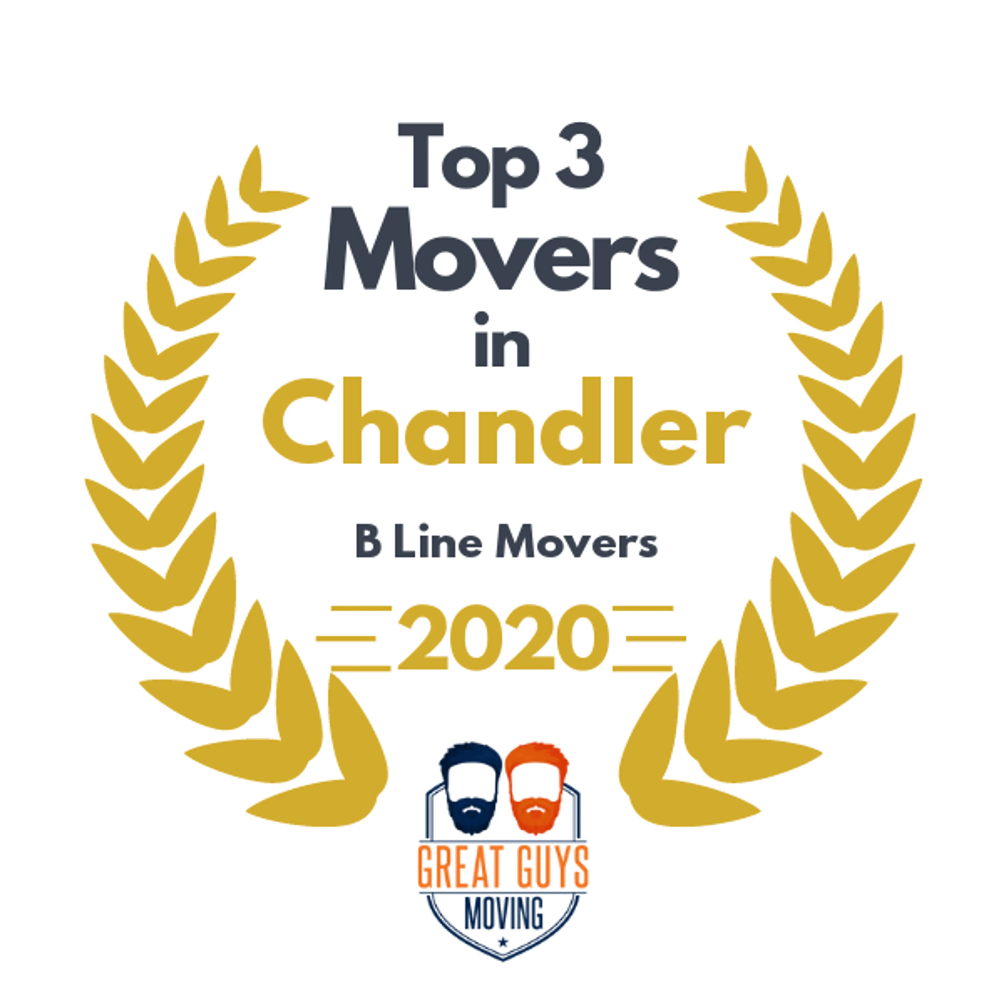 Top 3 Movers in Phoenix, AZ 2020 award