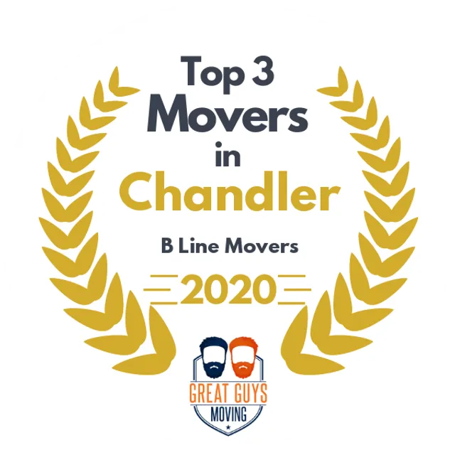 Top 3 Movers in Phoenix, AZ 2020 award