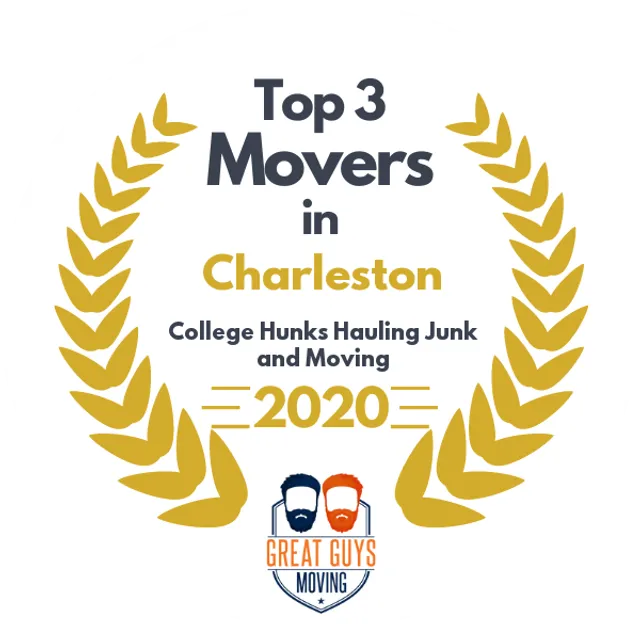 Top 3 Movers in Charleston, SC 2020 award