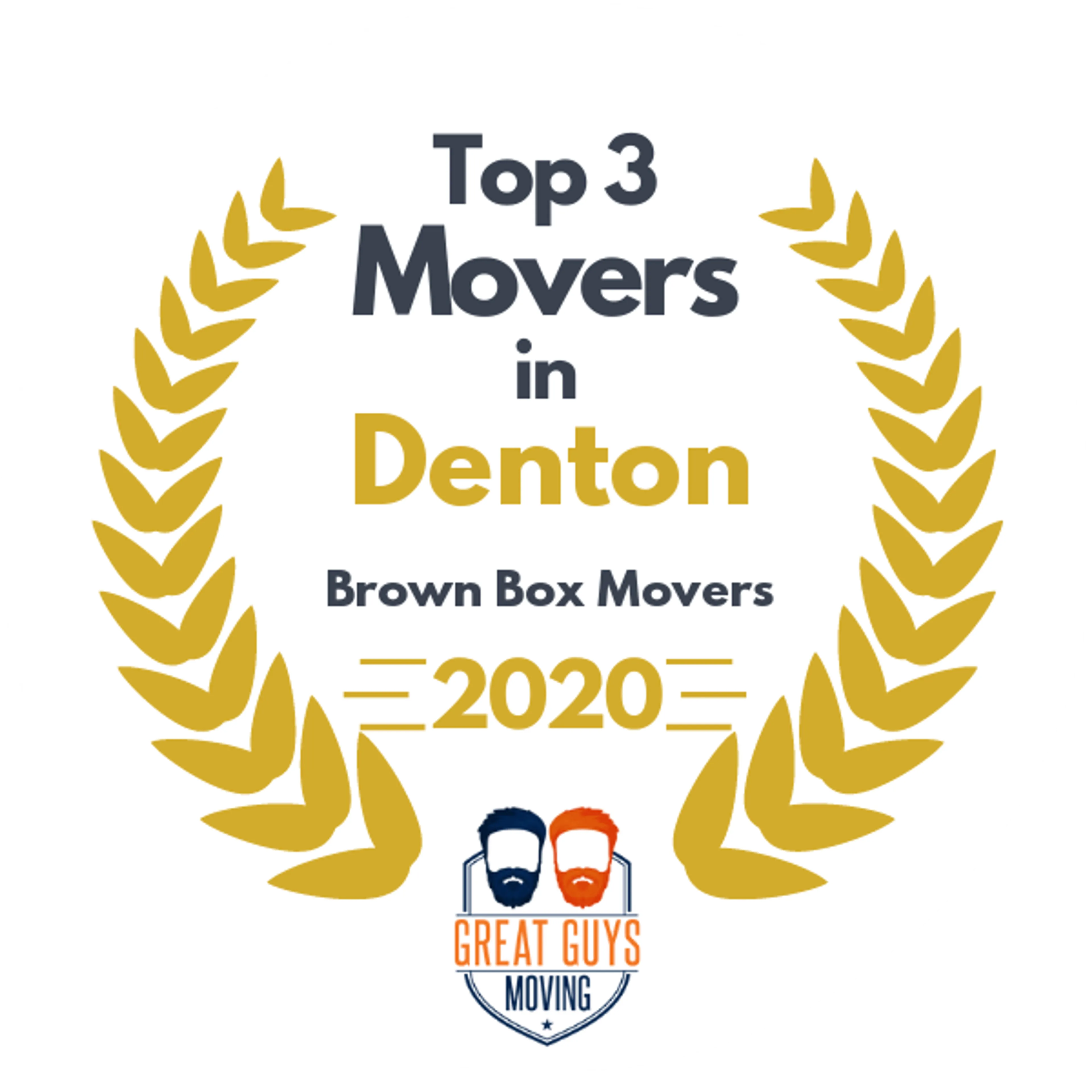 Top 3 Movers in Fort Worth, TX 2020 award