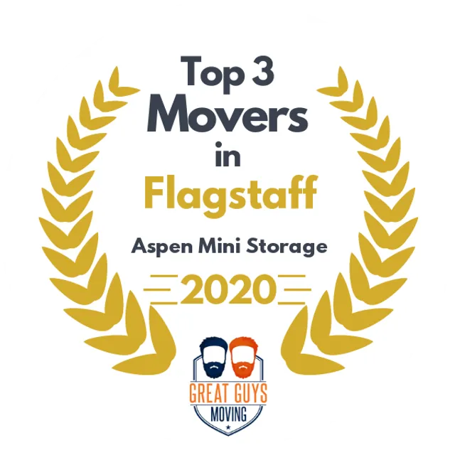 Top 3 Movers in Flagstaff, AZ 2020 award