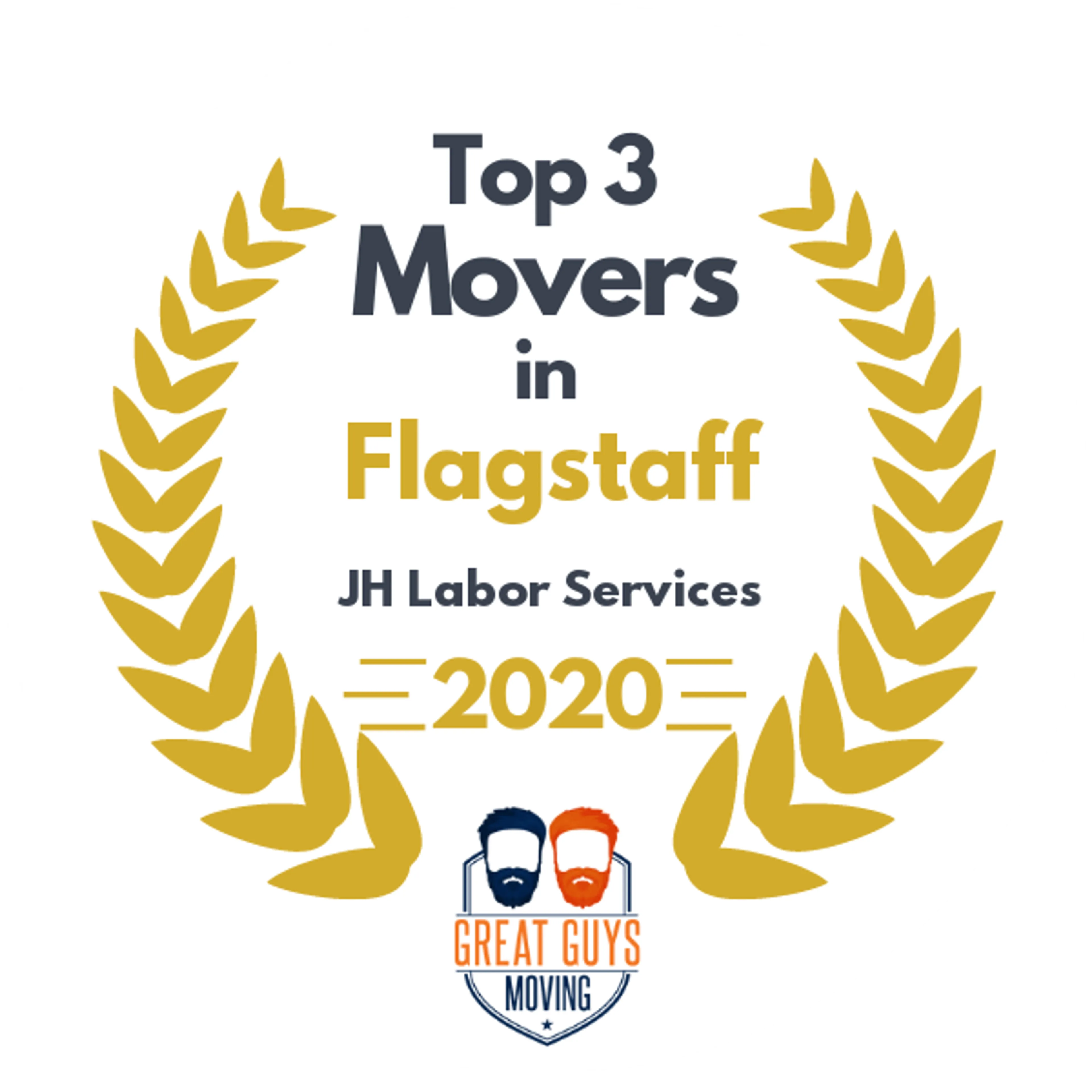 Top 3 Movers in Flagstaff, AZ 2020 award