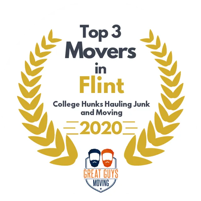 Top 3 Movers in Flint, MI 2020 award