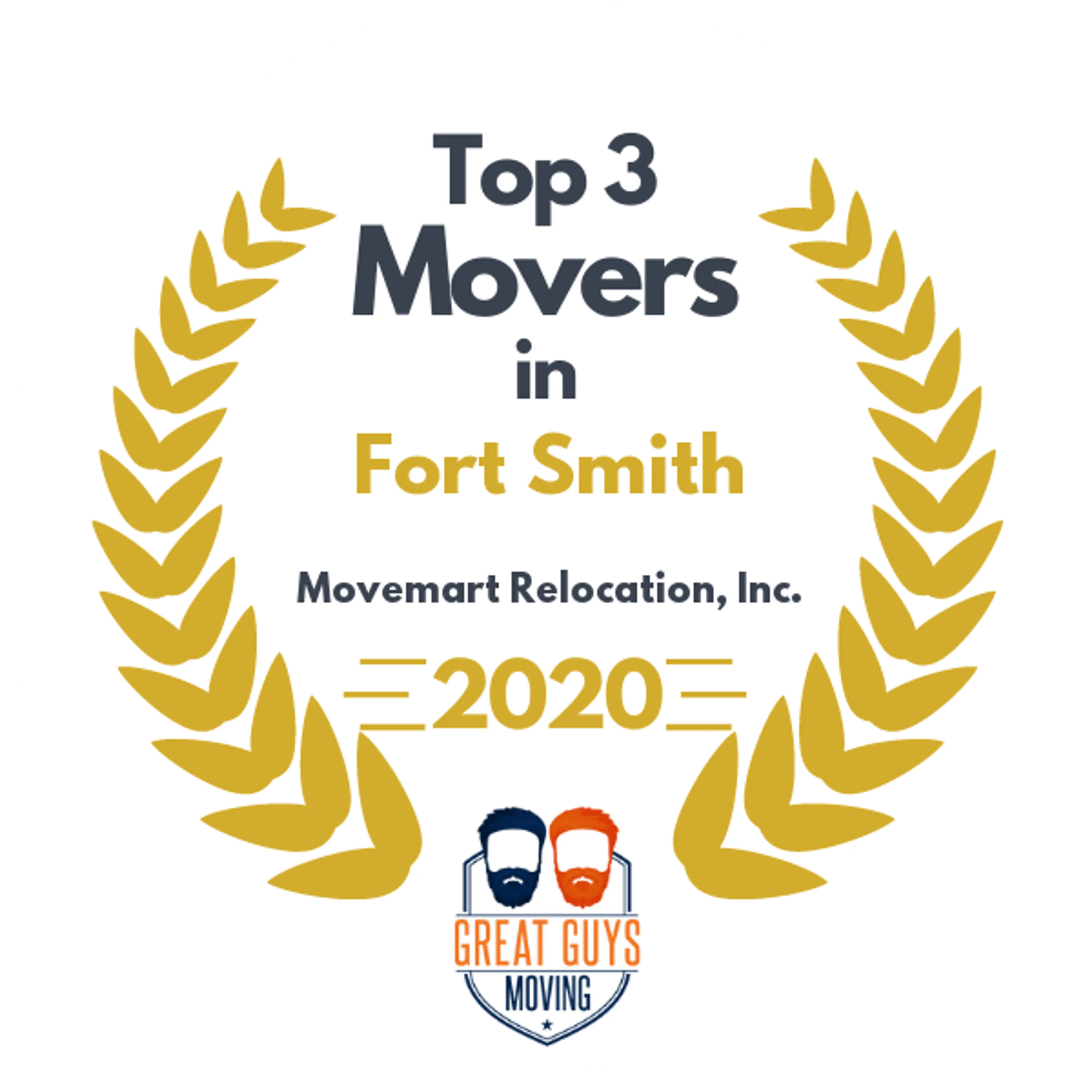 Top 3 Movers in Fort Smith, AR 2020 award