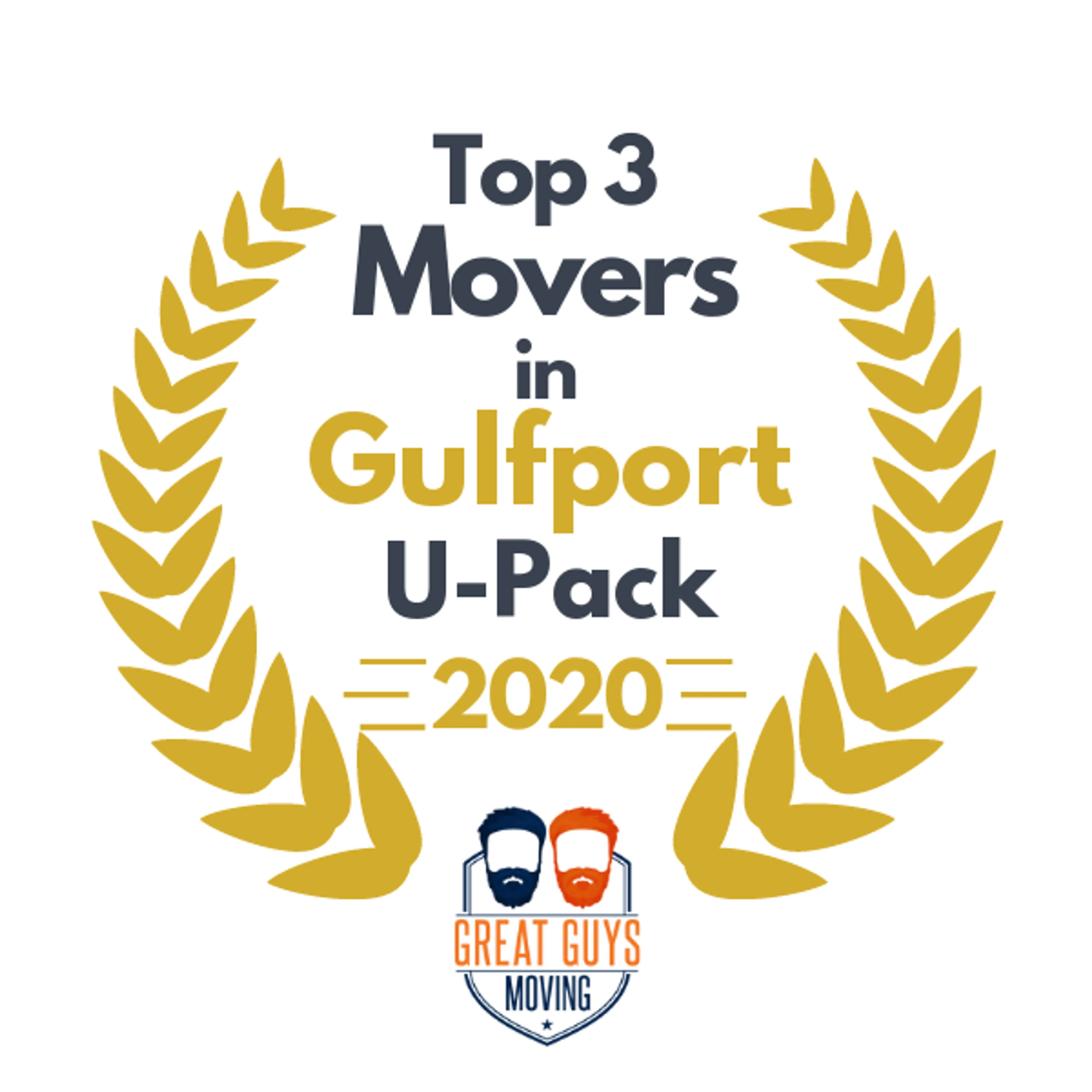 Top 3 Movers in Gulfport, MS 2020 award