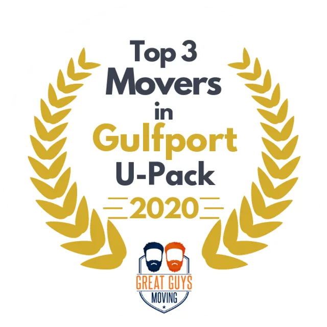 Top 3 Movers in Gulfport, MS 2020 award