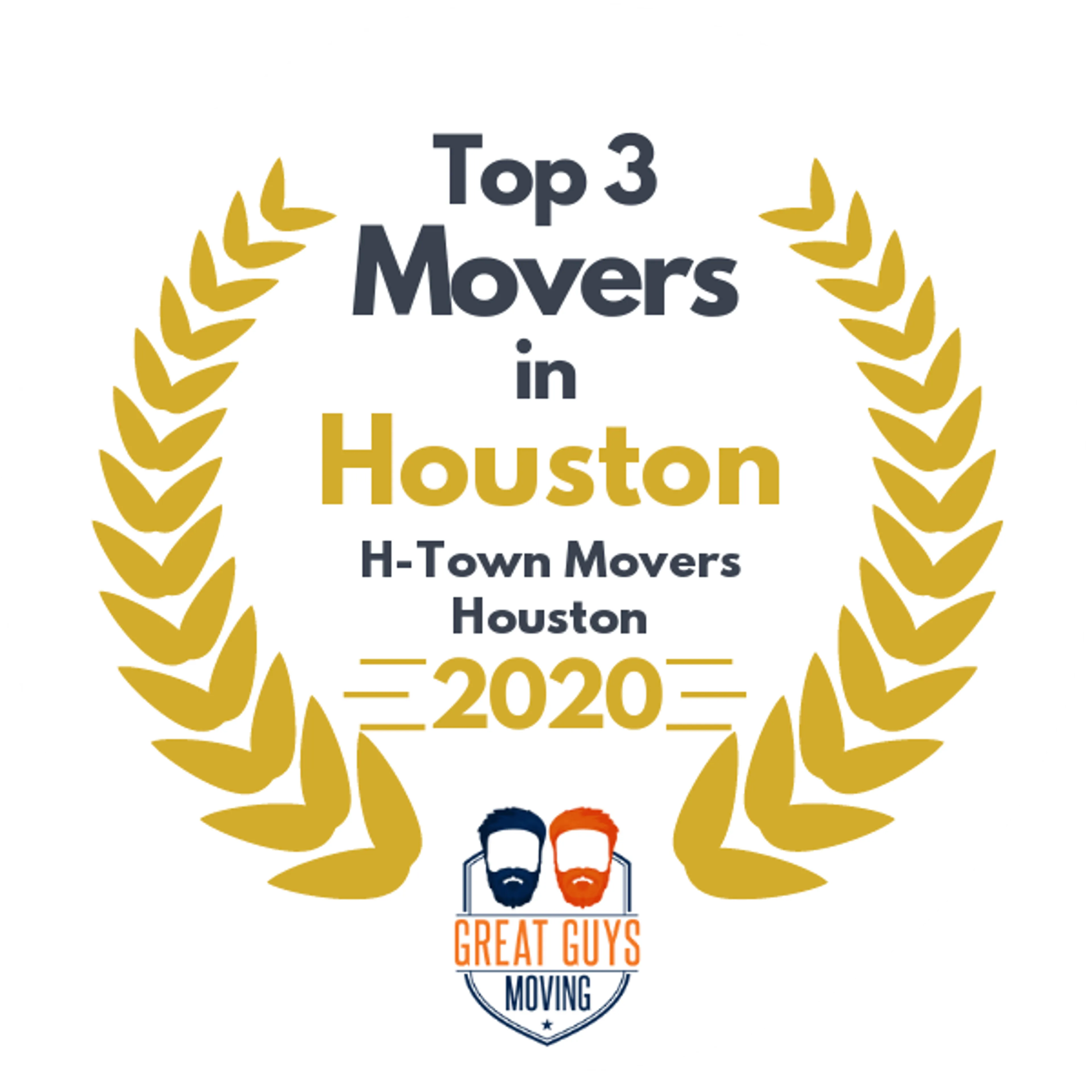 Top 3 Movers in Houston, TX 2020 award