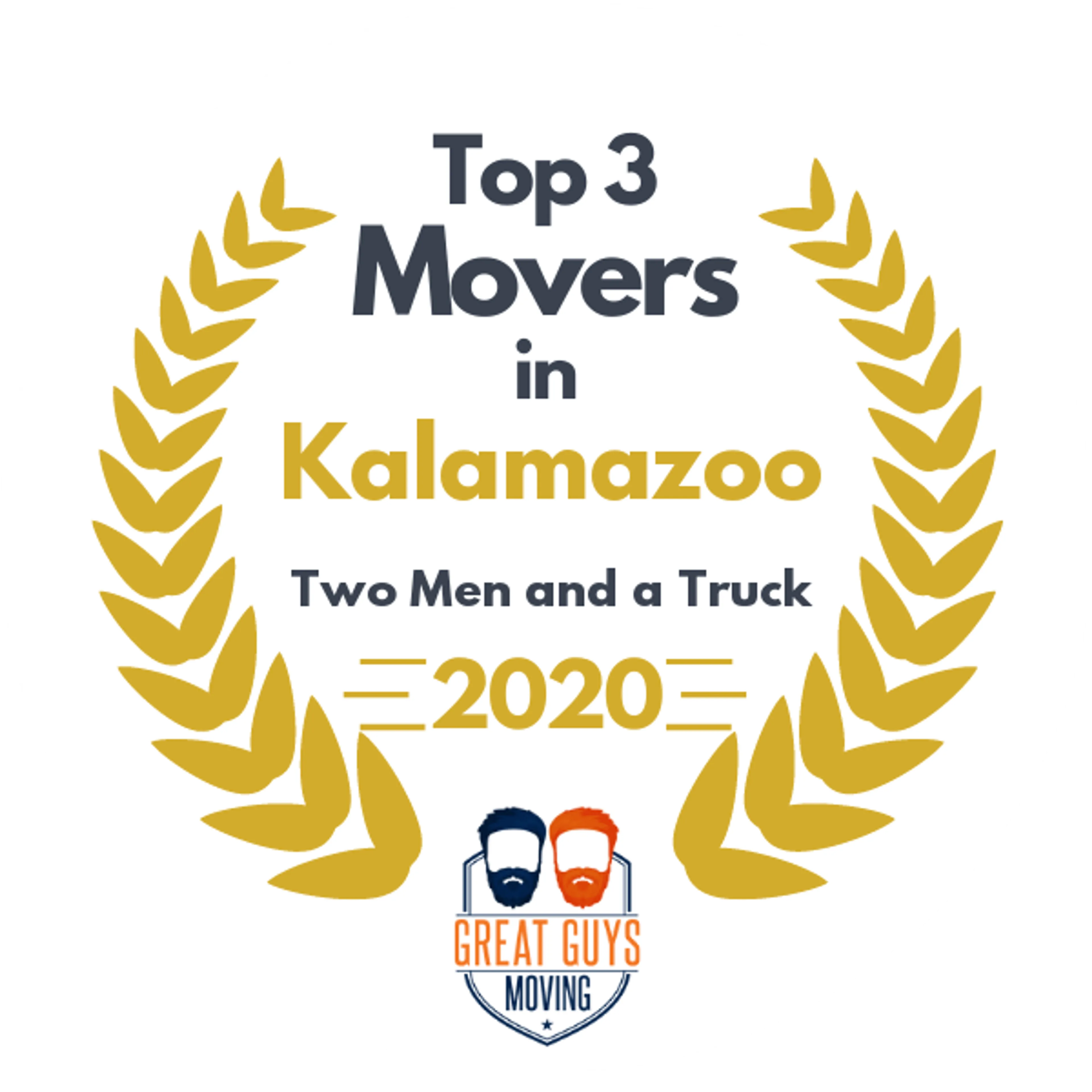 Top 3 Movers in Grand Rapids, MI 2020 award