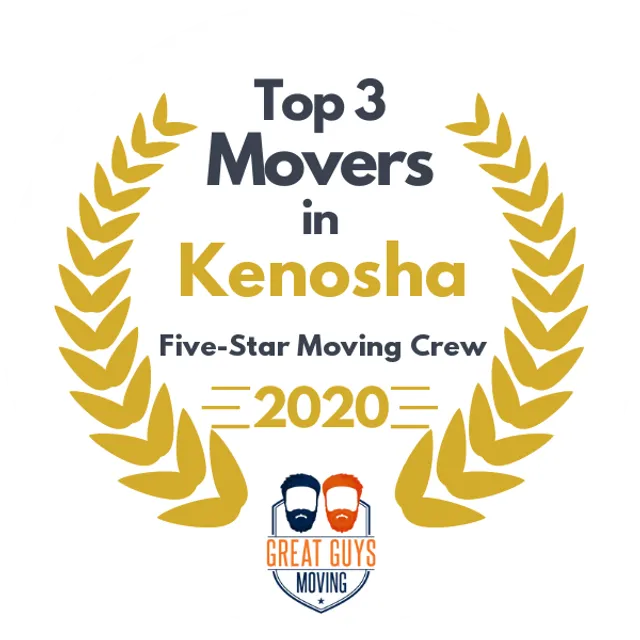 Top 3 Movers in Kenosha, WI 2020 award