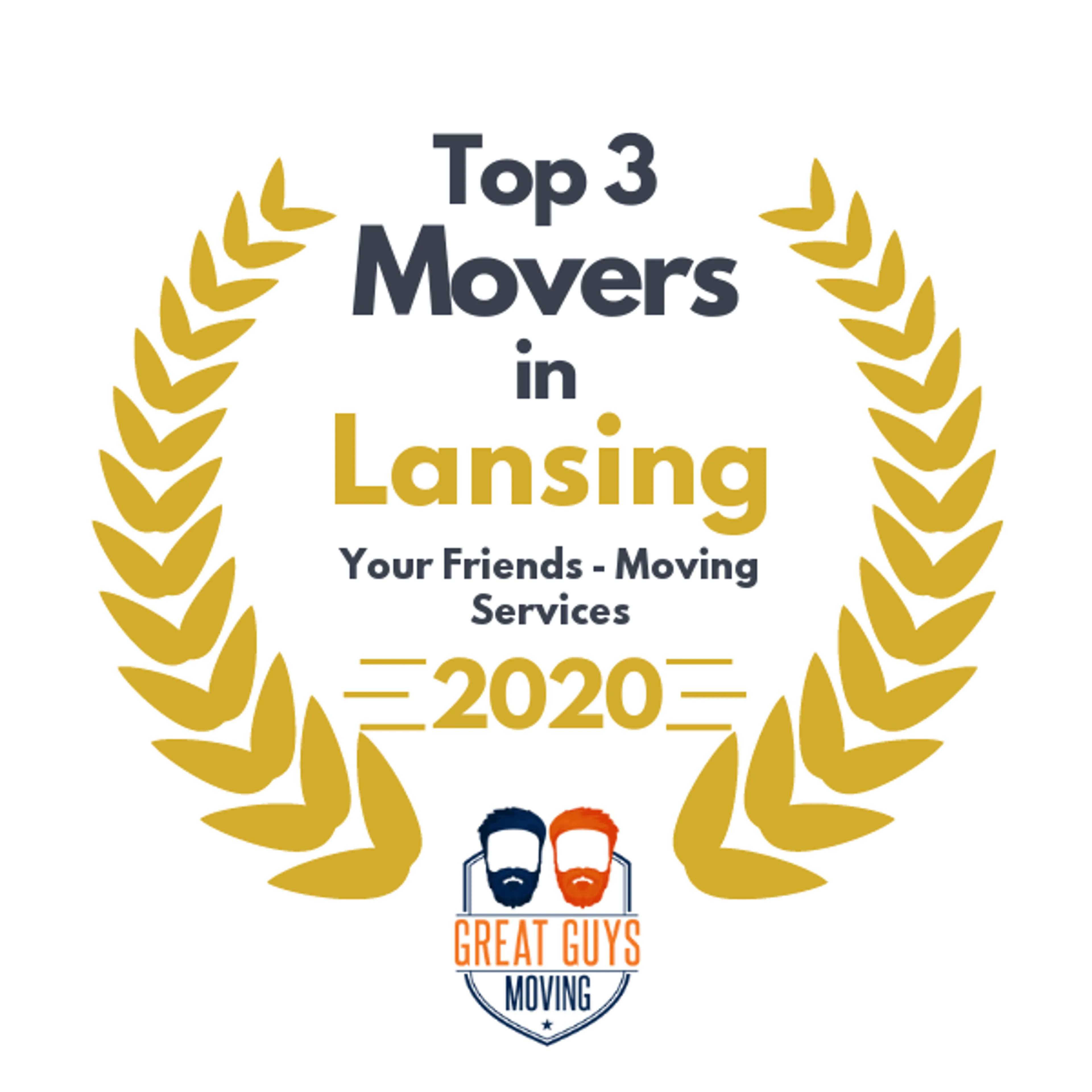 Top 3 Movers in Lansing, MI 2020 award