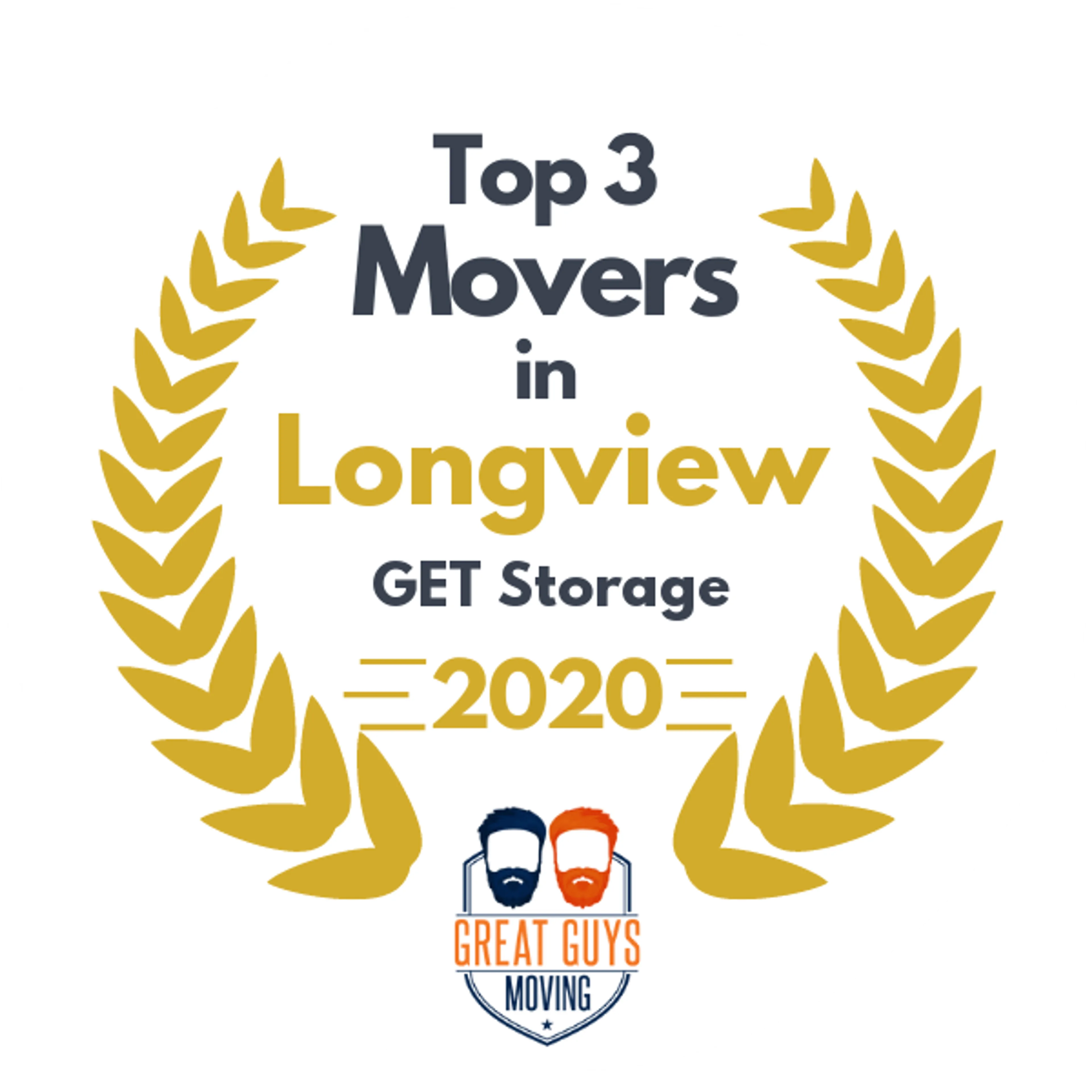 Top 3 Movers in Tyler, TX 2020 award
