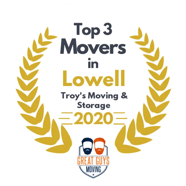 Top 3 Movers in Lawrence, MA 2020 award