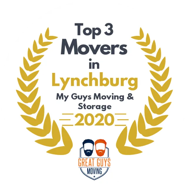 Top 3 Movers in Alexandria, VA 2020 award