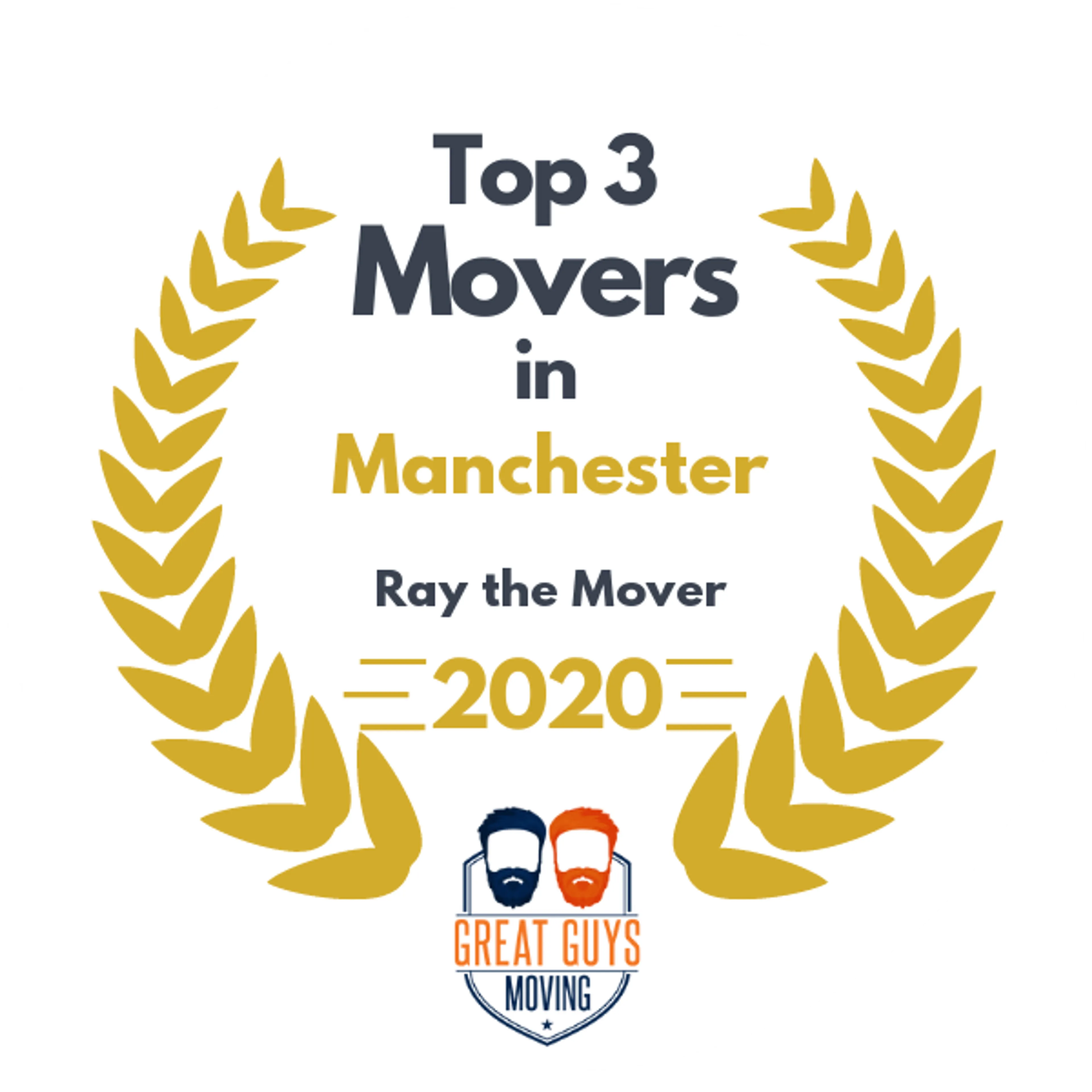 Top 3 Movers in Manchester, NH 2020 award