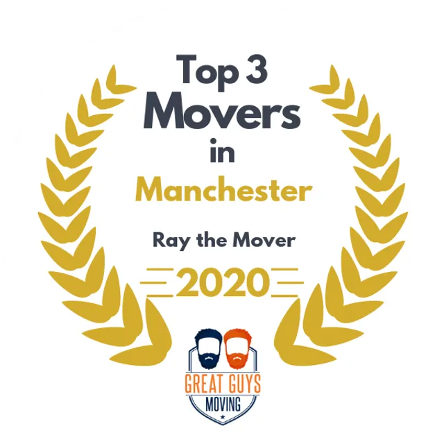 Top 3 Movers in Manchester, NH 2020 award