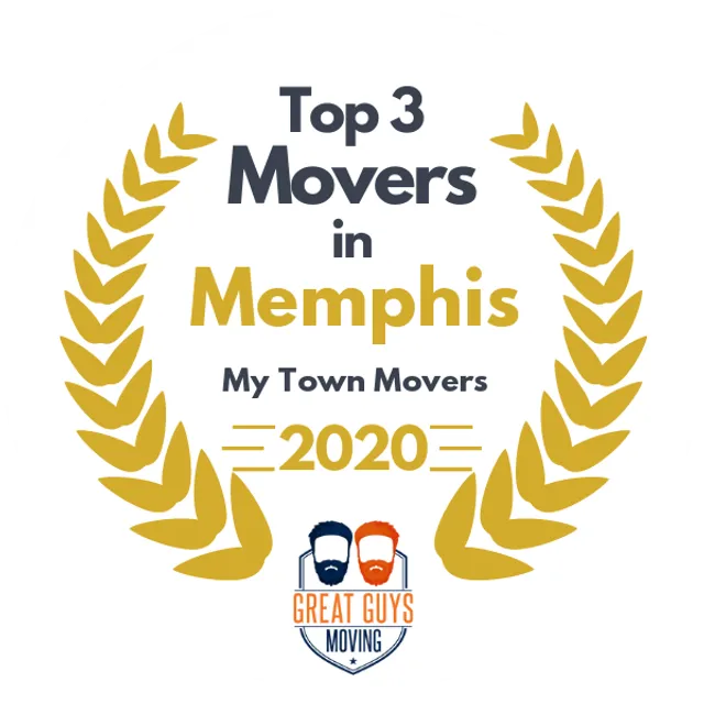 Top 3 Movers in Memphis, TN 2020 award