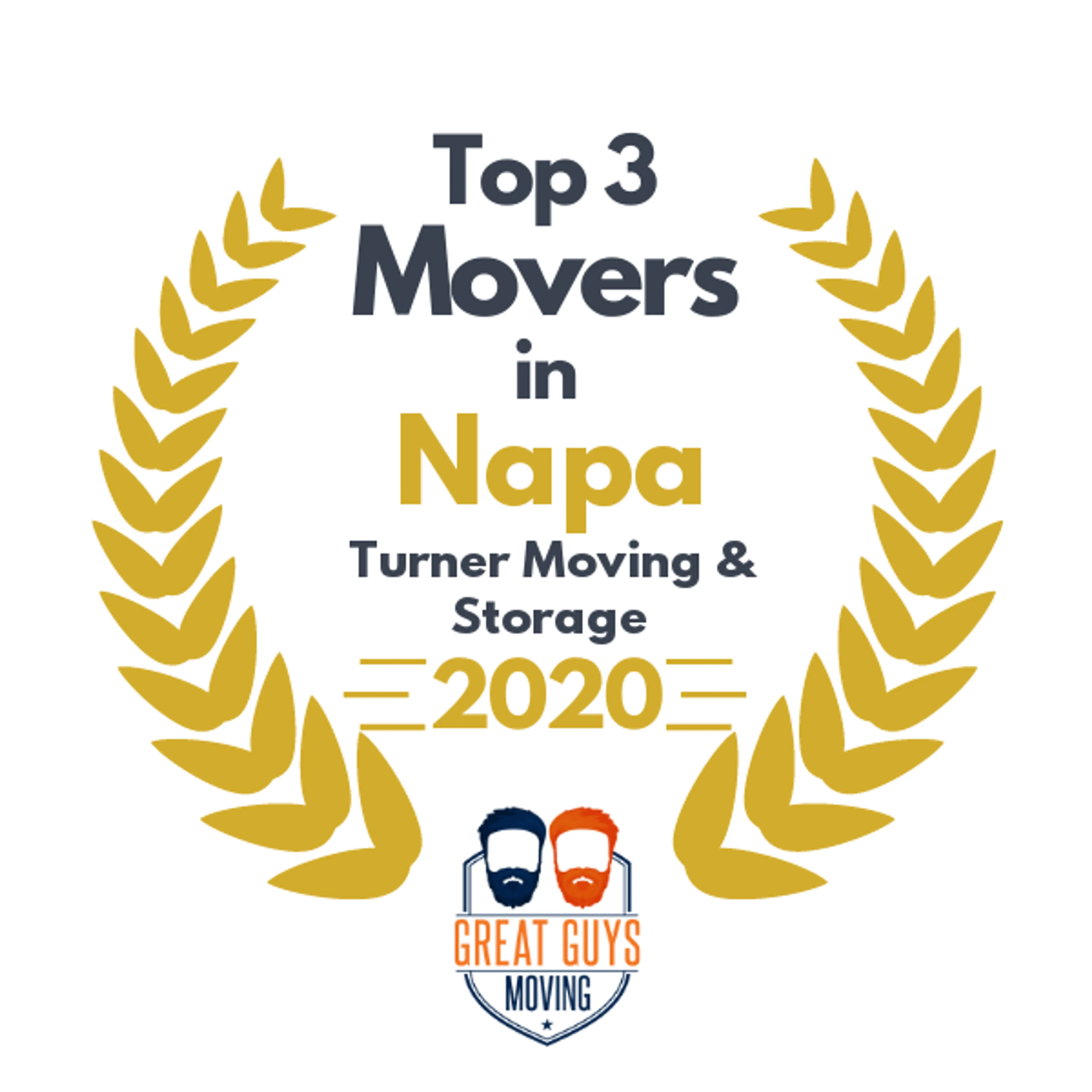 Top 3 Movers in Concord, CA 2020 award