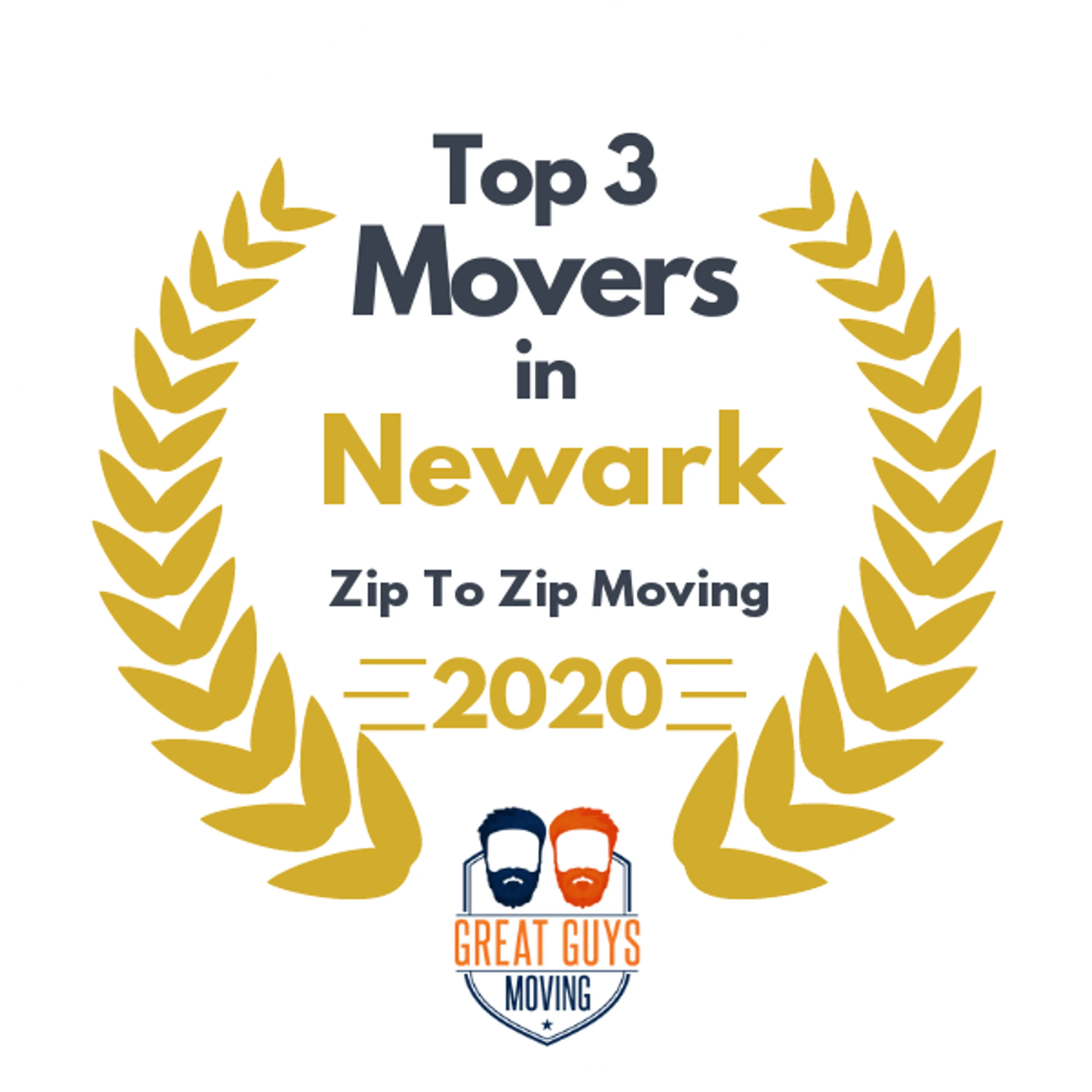 Top 3 Movers in Newark, NJ 2020 award