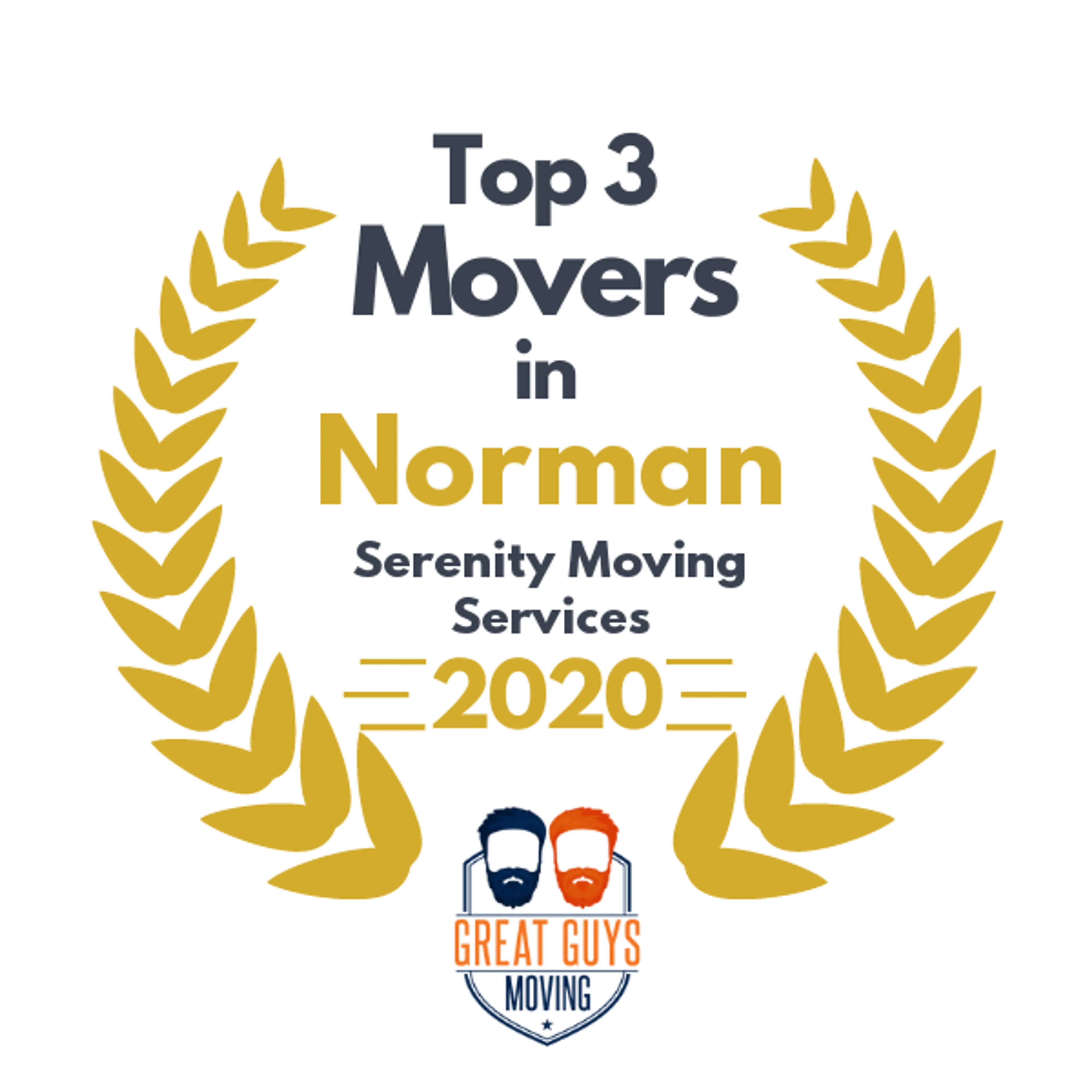 Top 3 Movers in Oklahoma City, OK 2020 award