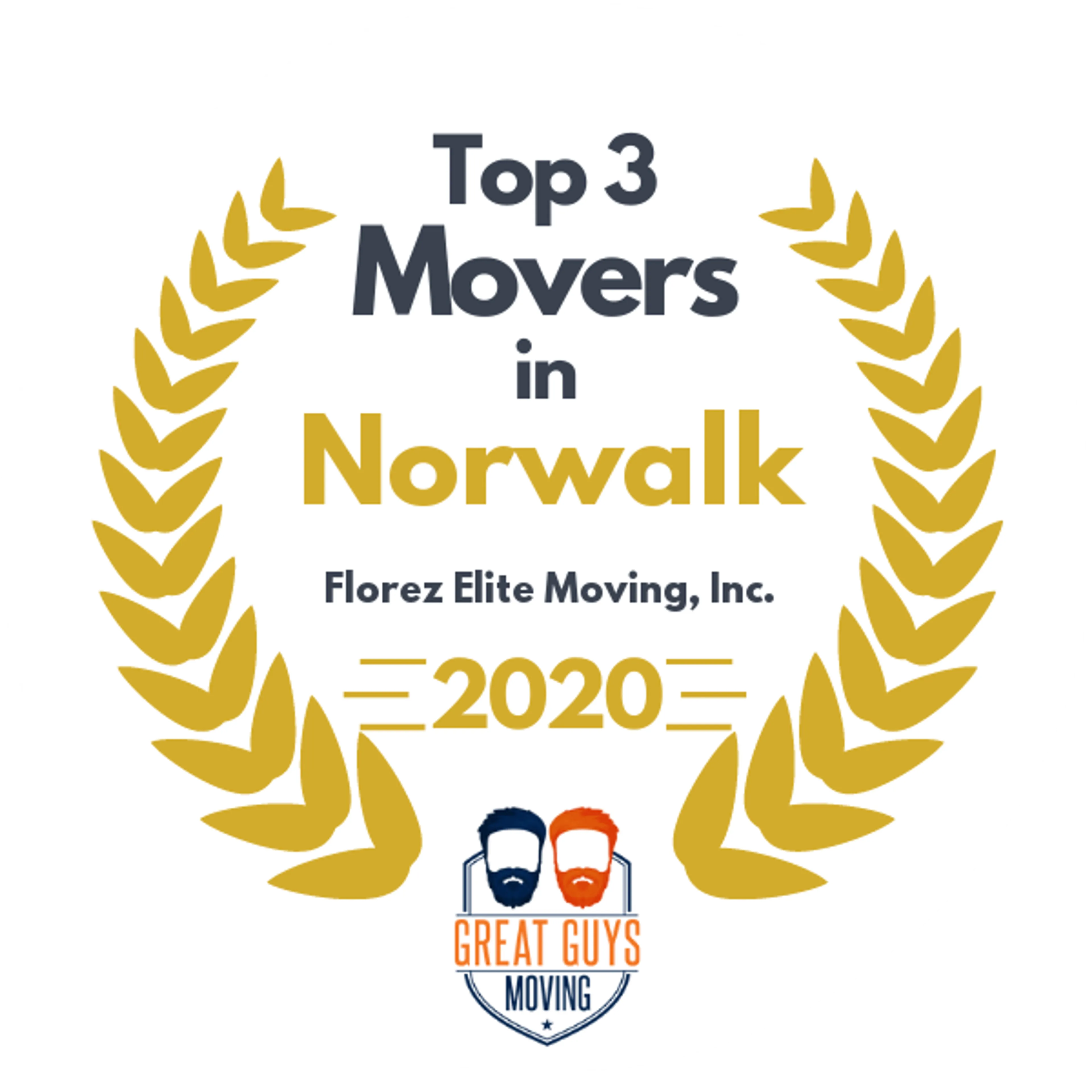 Top 3 Movers in Long Beach, CA 2020 award