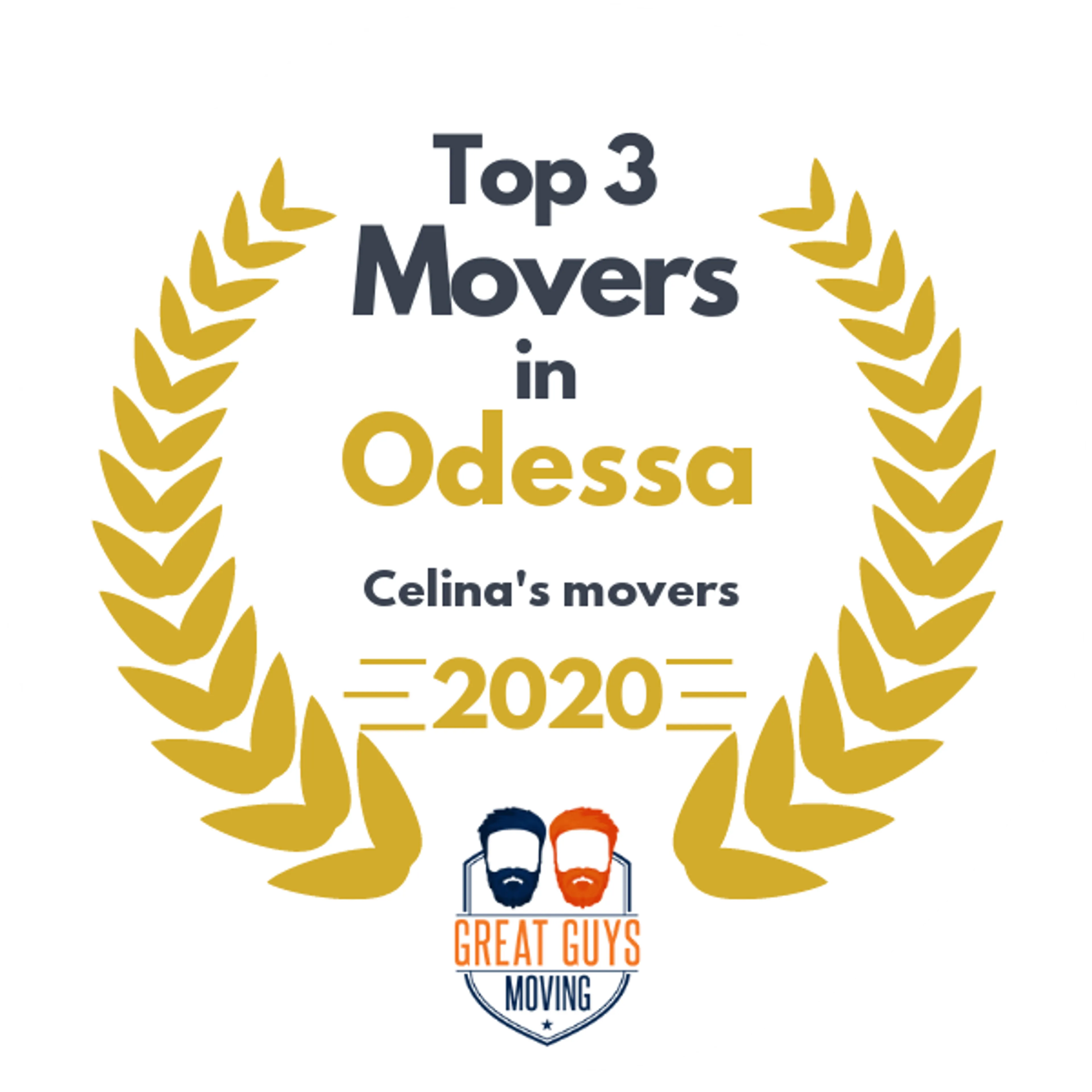 Top 3 Movers in Midland, TX 2020 award