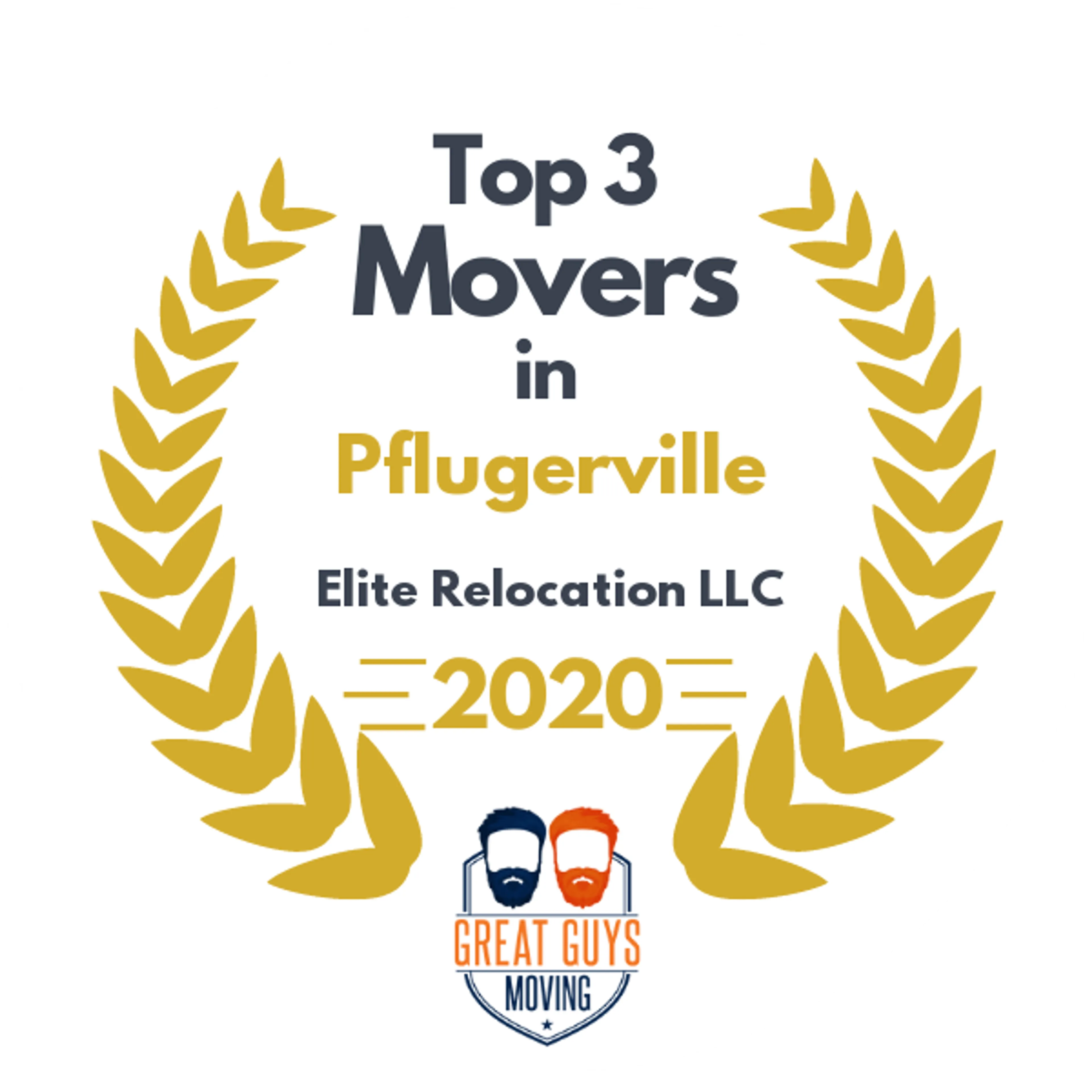 Top 3 Movers in Austin, TX 2020 award