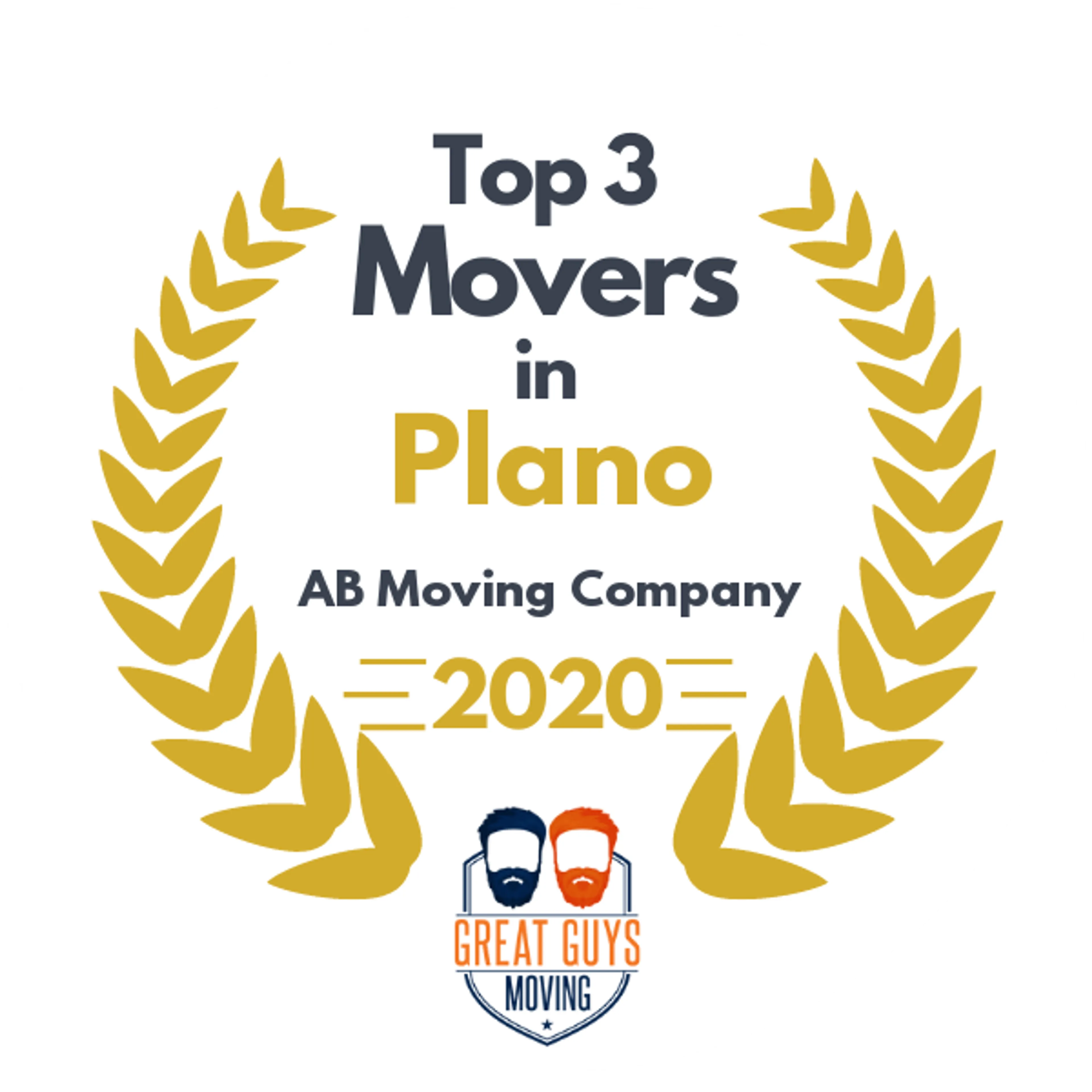 Top 3 Movers in Dallas, TX 2020 award