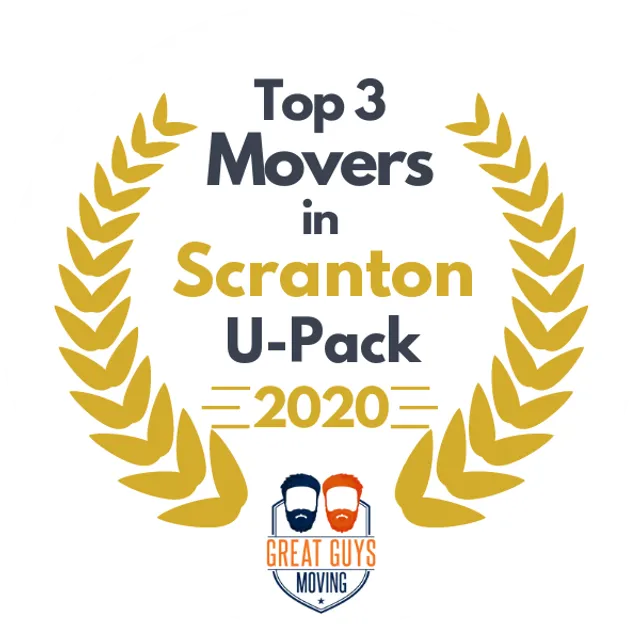 Top 3 Movers in Scranton, PA 2020 award