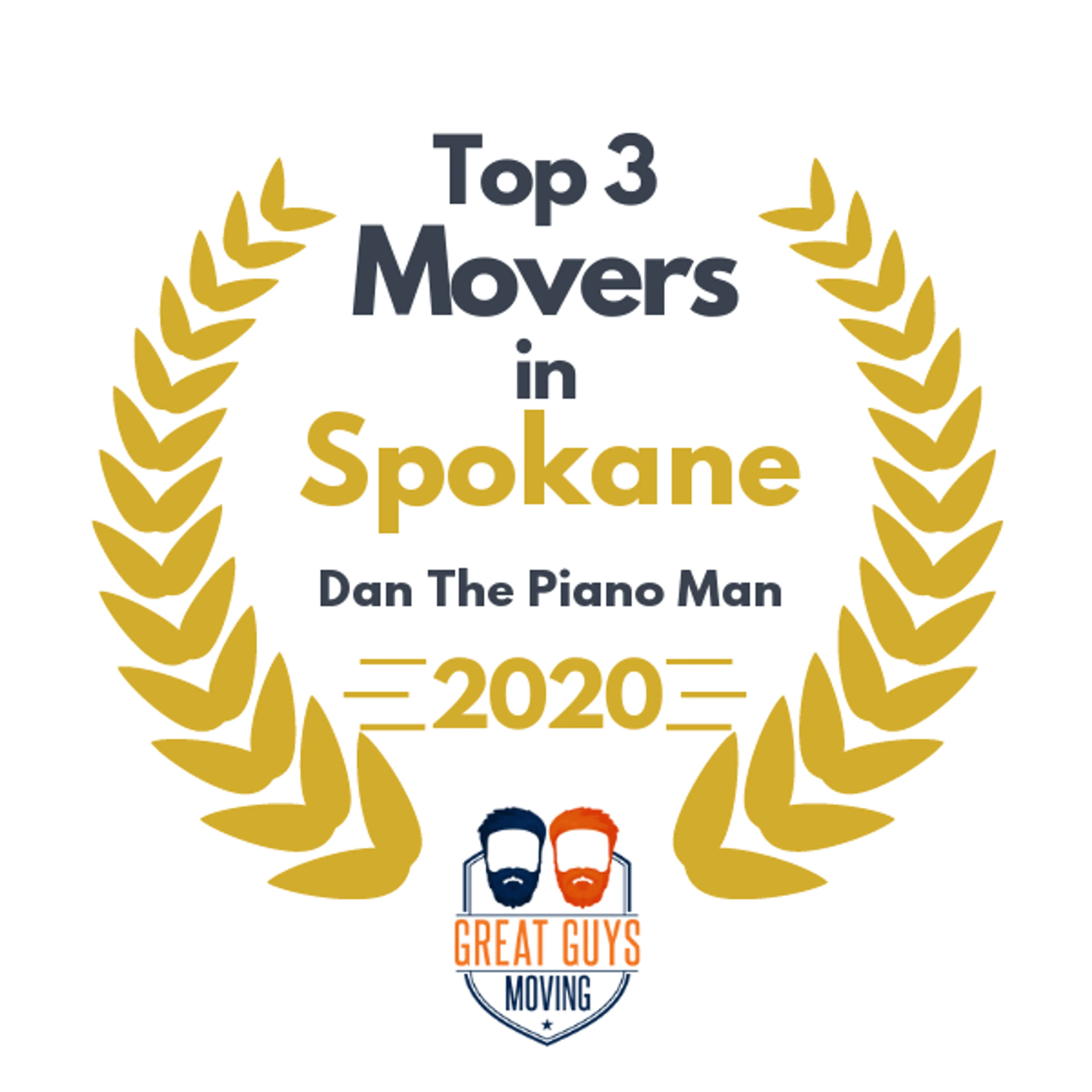 Top 3 Movers in Spokane, WA 2020 award