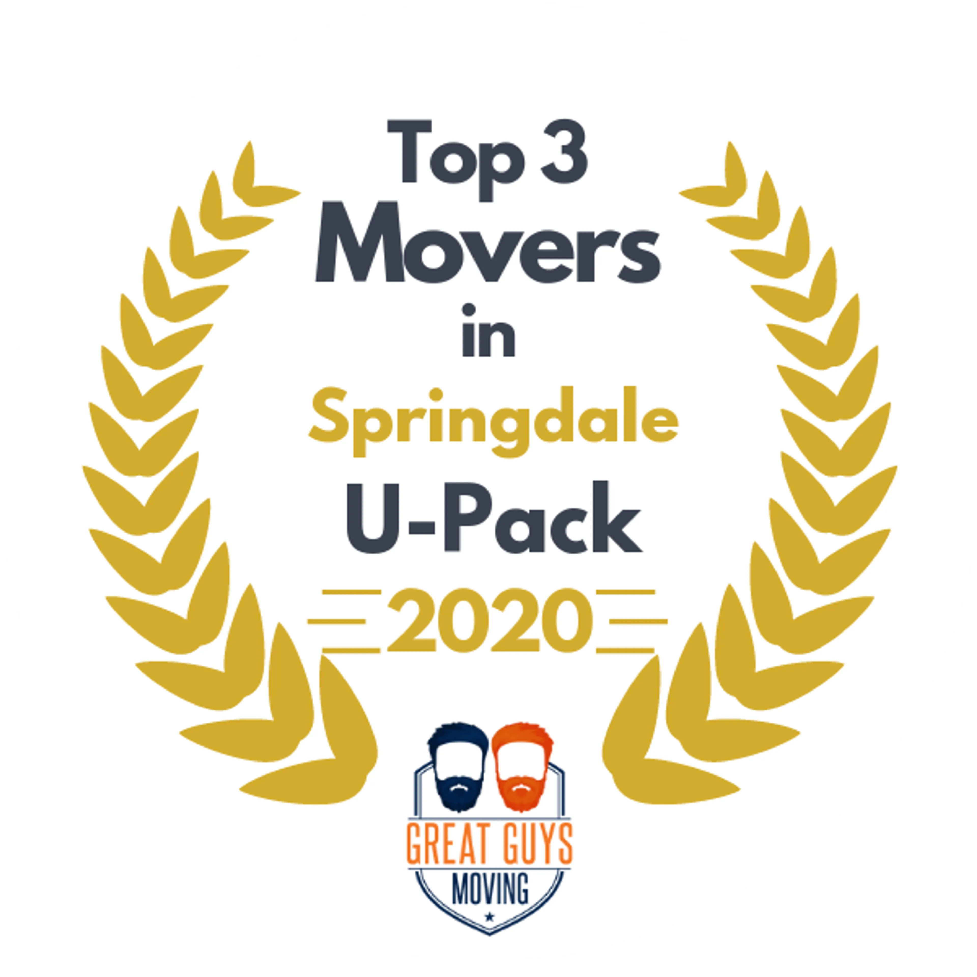 Top 3 Movers in Fayetteville, AR 2020 award