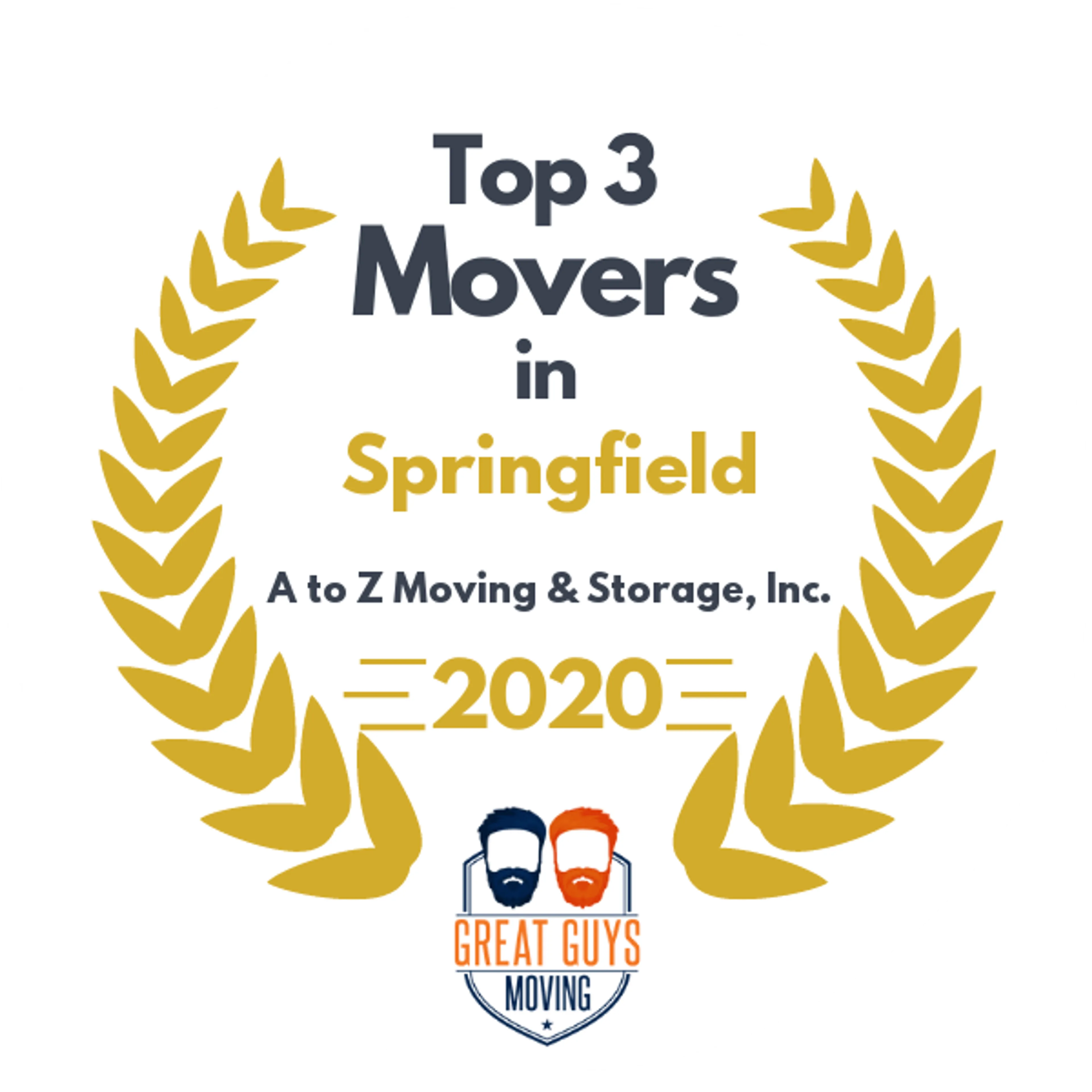 Top 3 Movers in Rochester, NY 2020 award