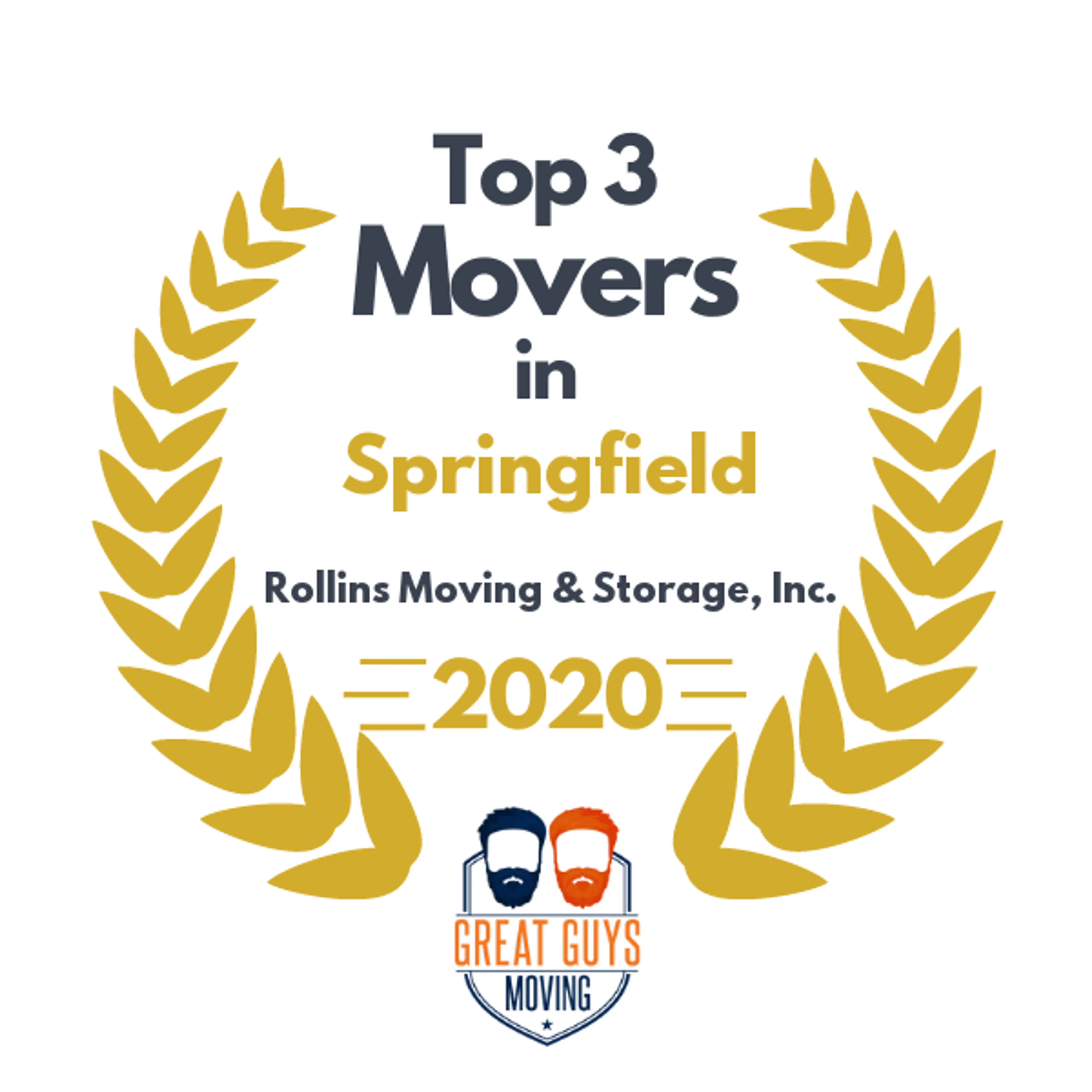 Top 3 Movers in Columbus, OH 2020 award